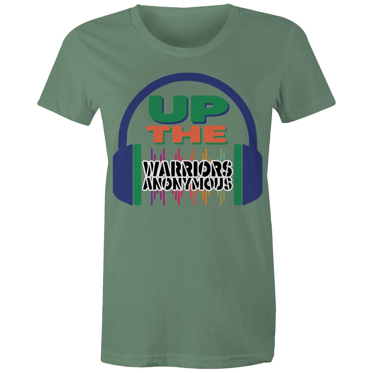 'Up The Warriors Anonymous' Women's Tee