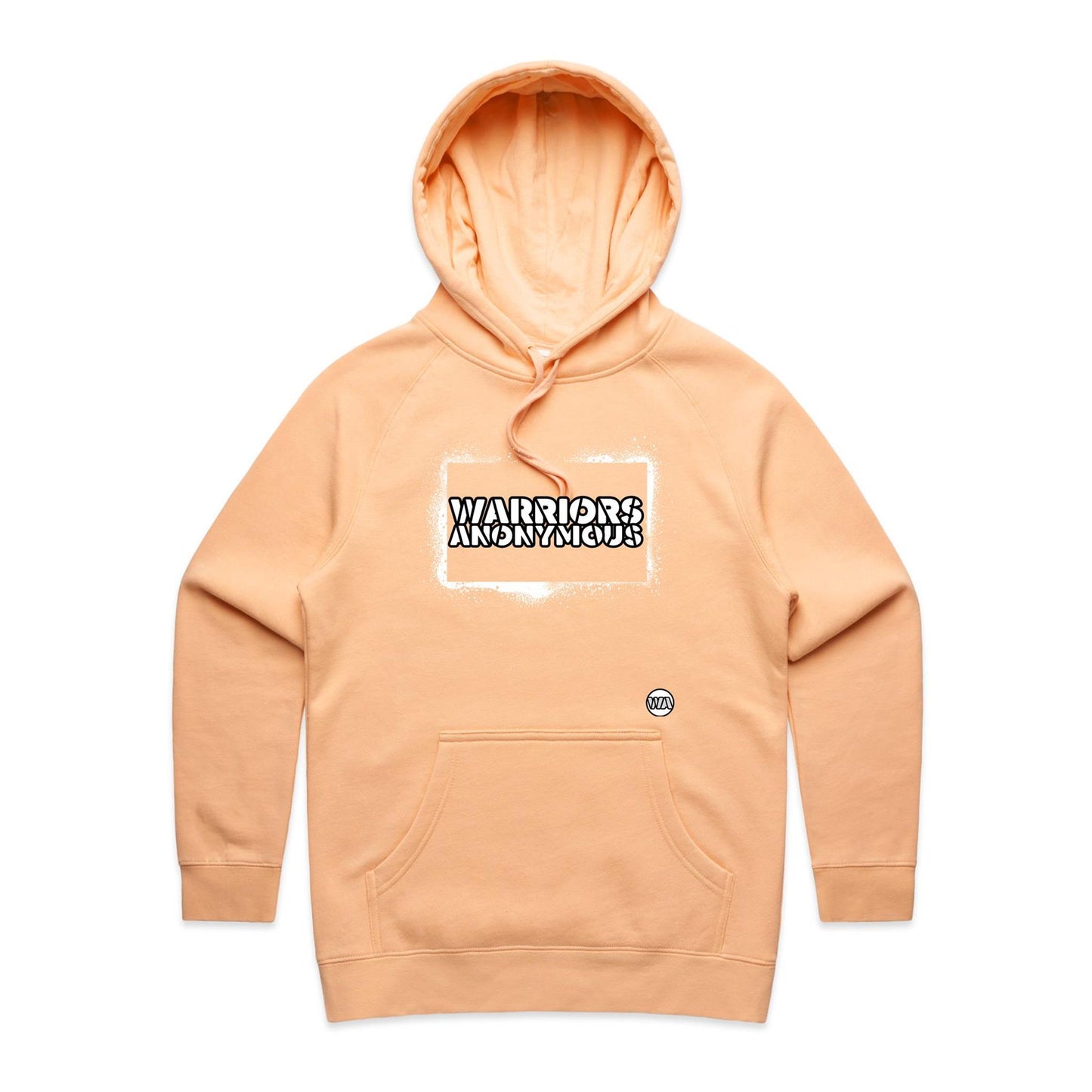 (White) Spray Paint Women's Hoodie