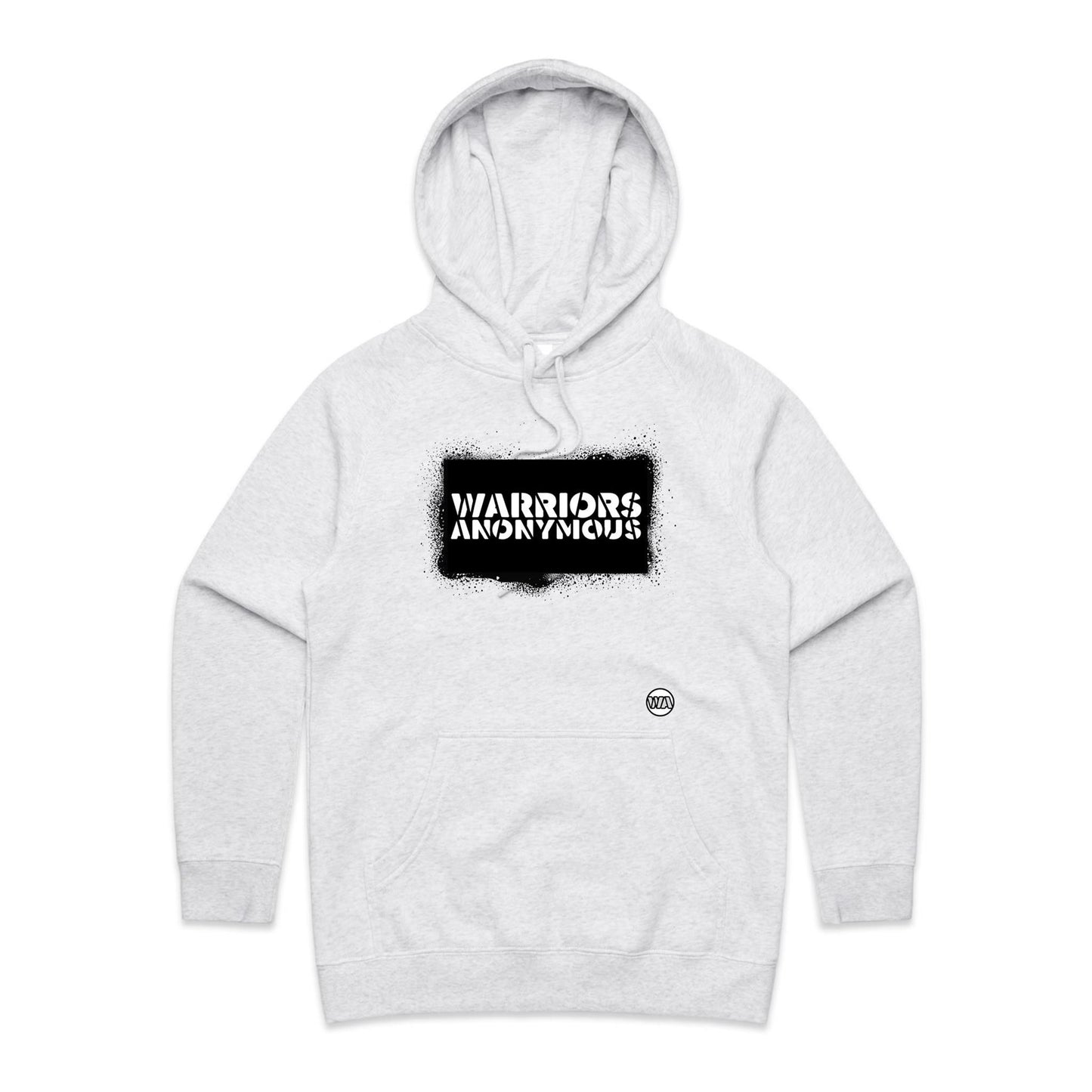 (Black) Spray Paint Women's Hoodie