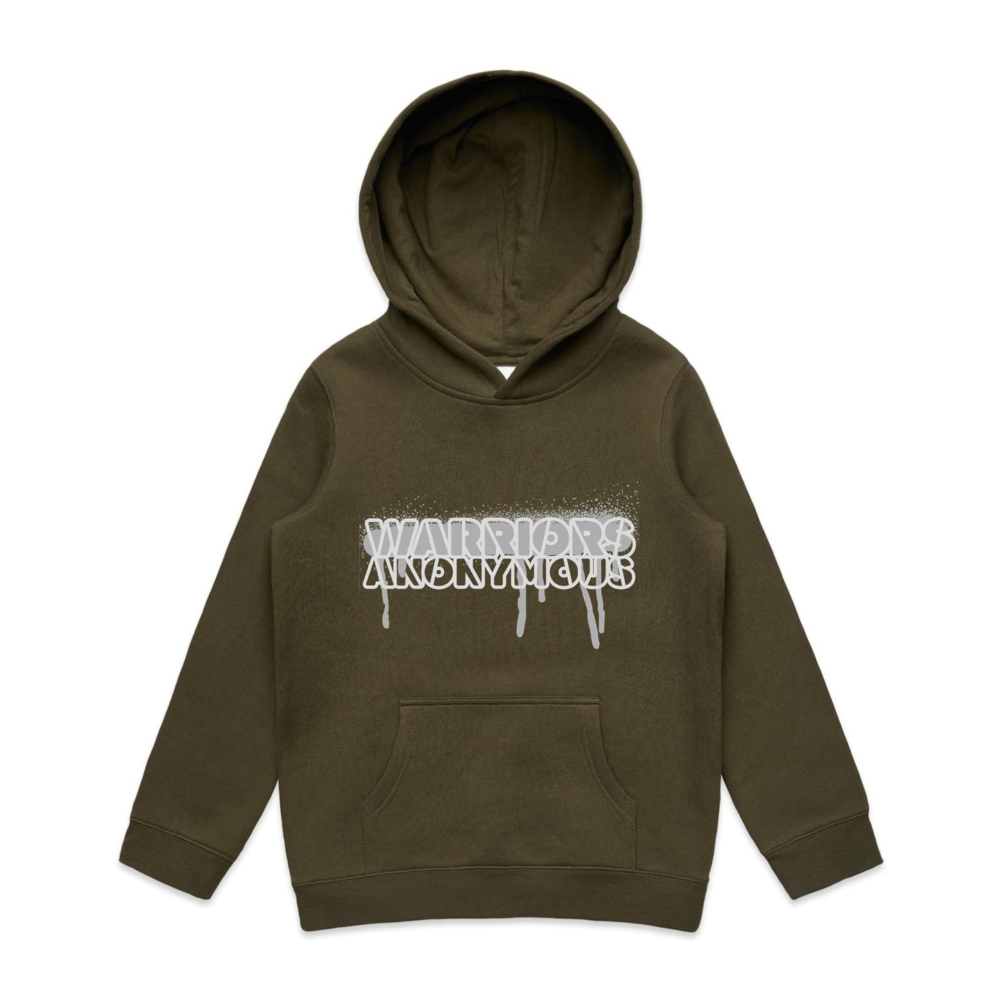 Spray Mark Youth Hoodie (Dark Colours)