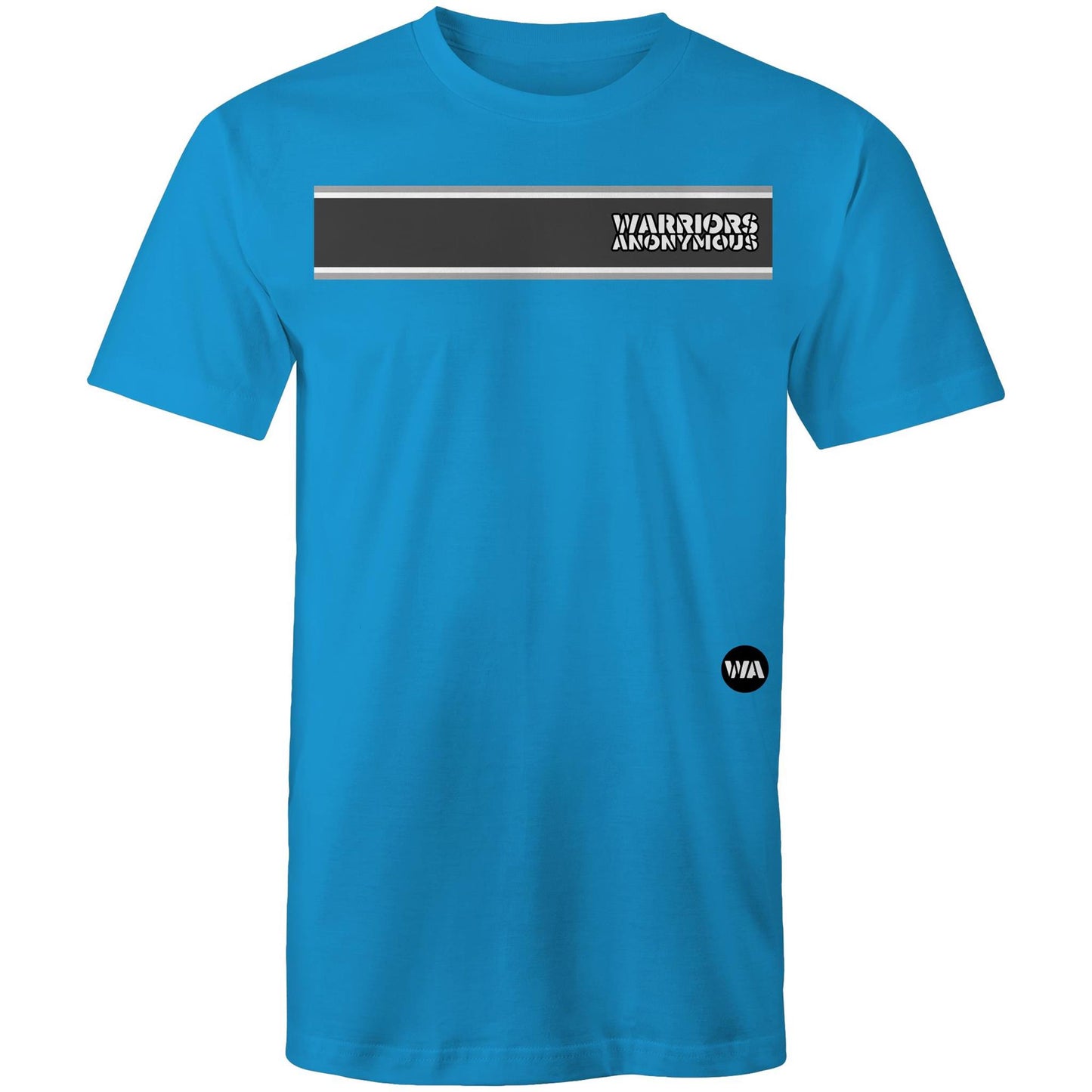 Warriors Anonymous Striped Men's Tee (light colours)