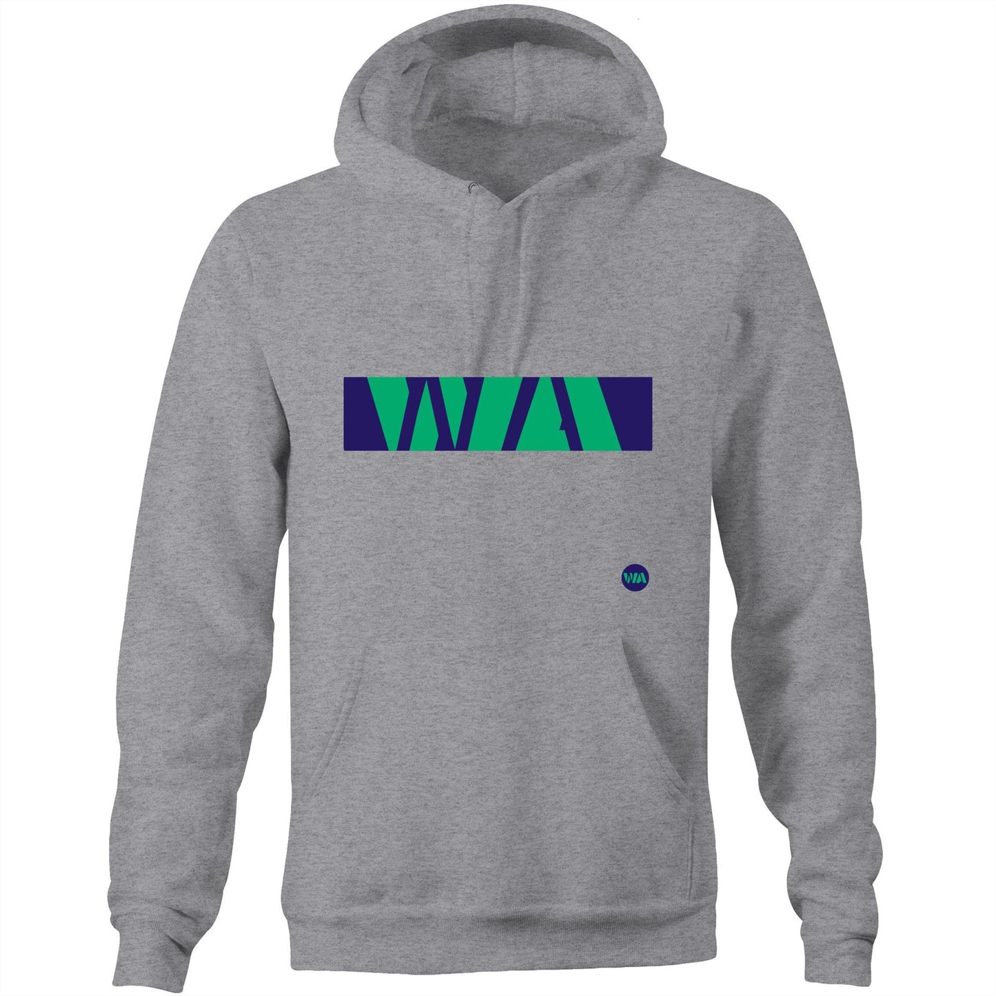 WA Stripe Pocket Hoodie