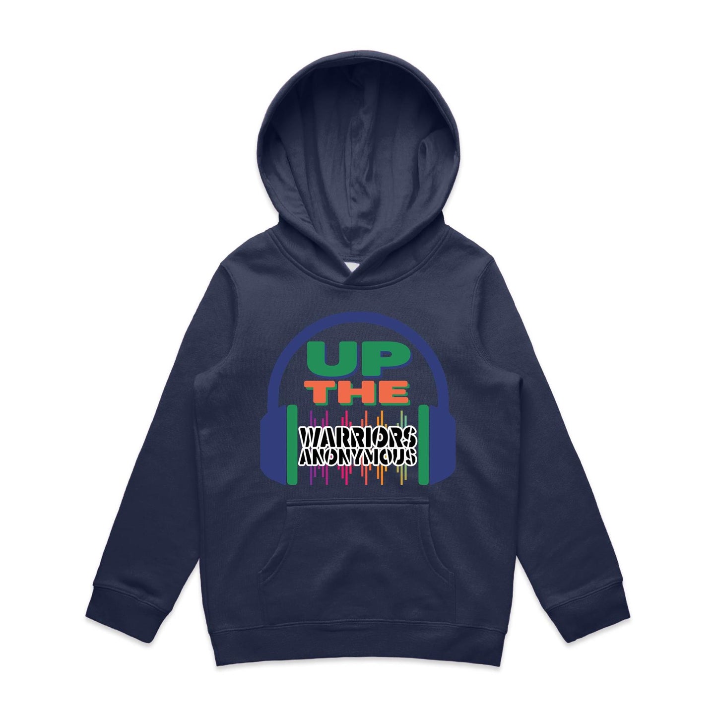 'Up The Warriors Anonymous' Youth Hoodie
