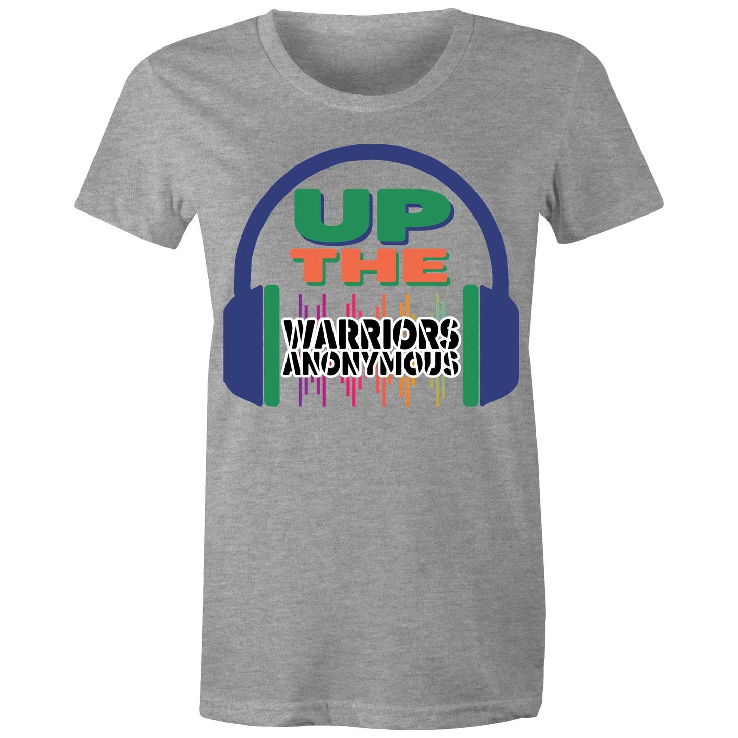 'Up The Warriors Anonymous' Women's Tee