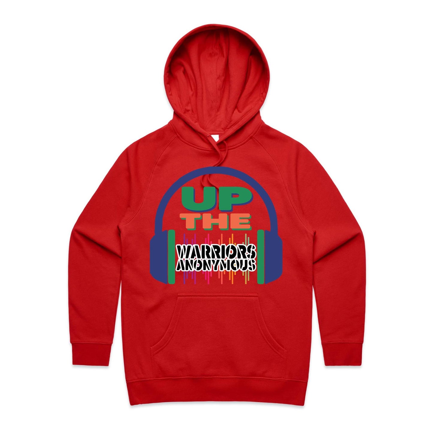 'Up The Warriors Anonymous' Women's Hoodie