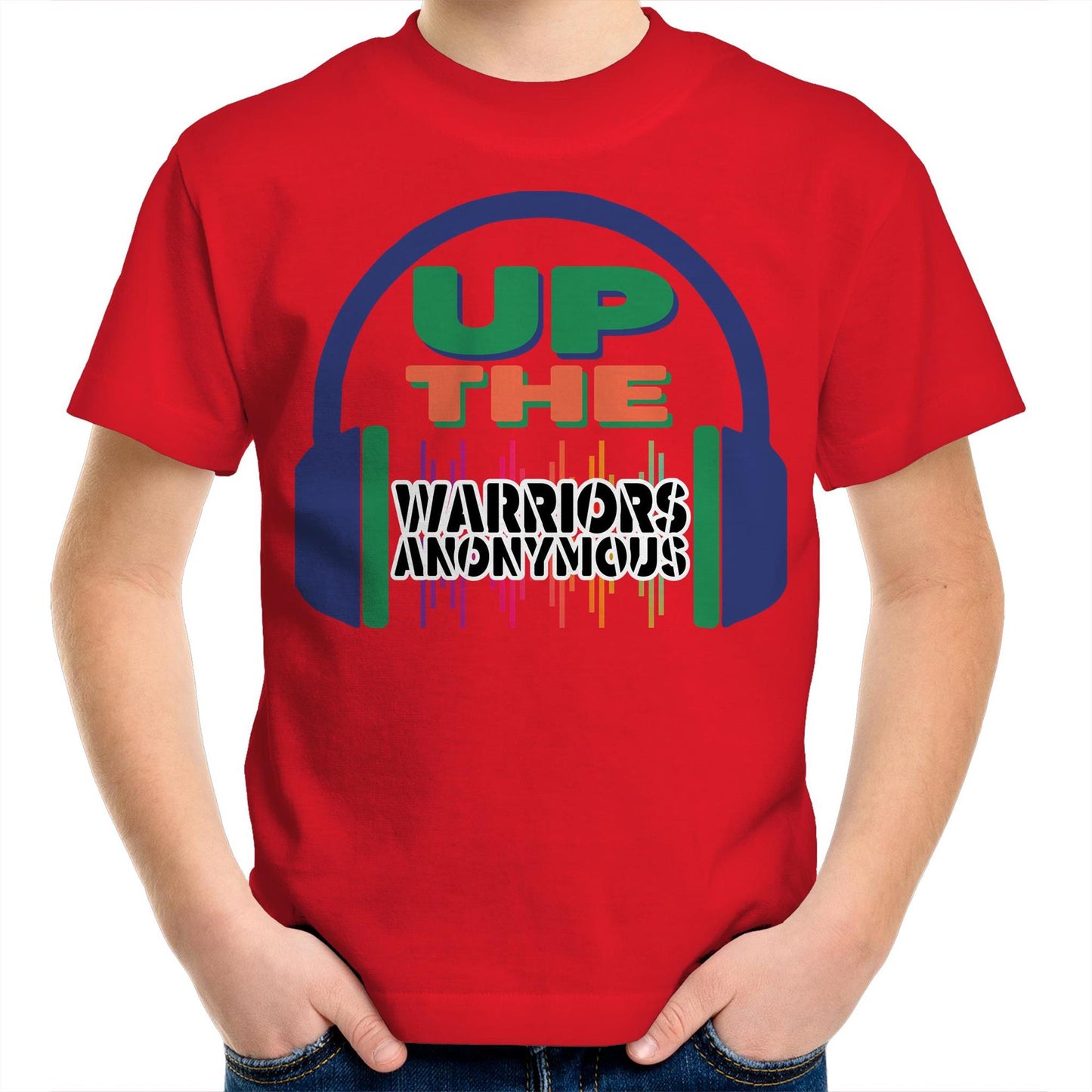 'Up The Warriors Anonymous' Kids Tee