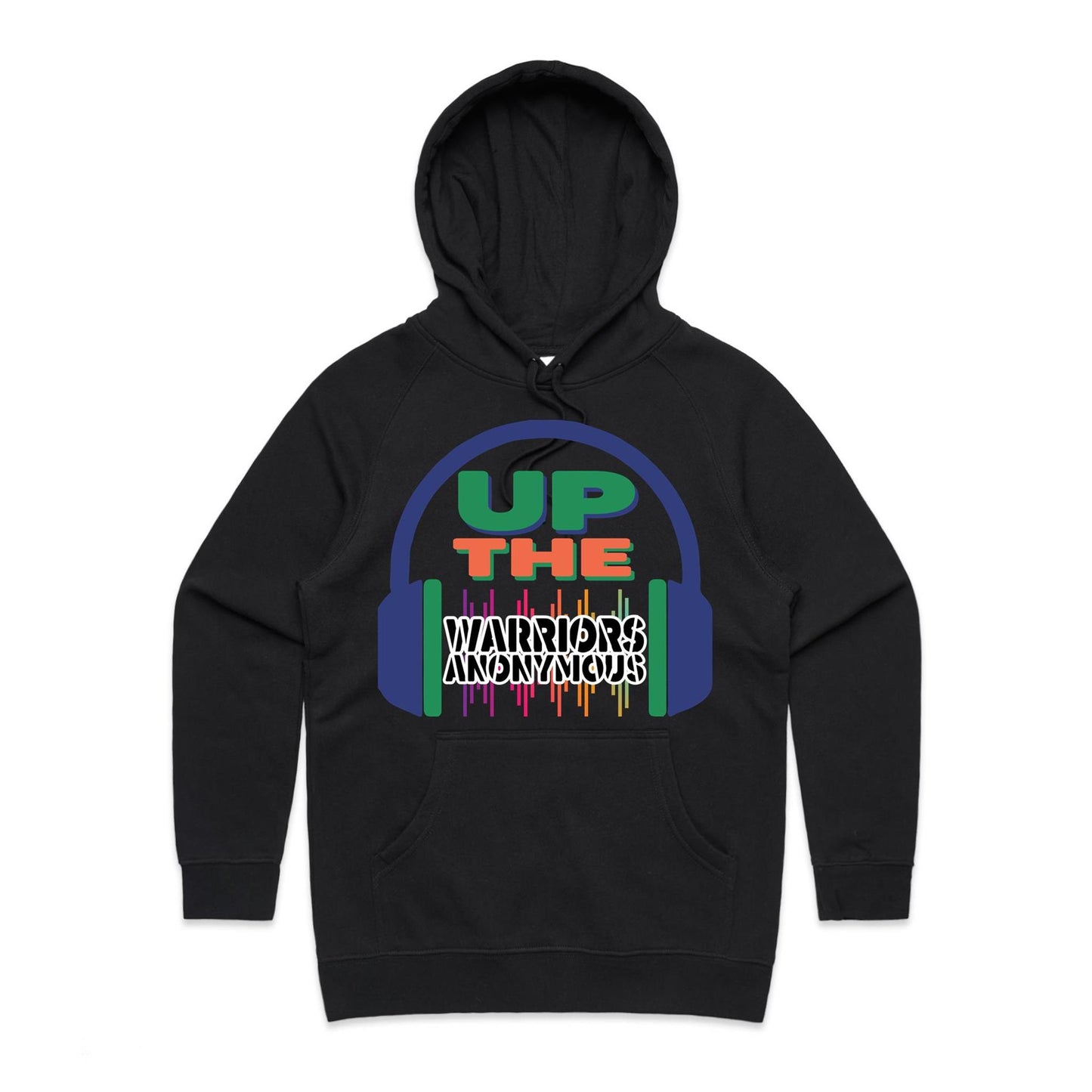'Up The Warriors Anonymous' Women's Hoodie