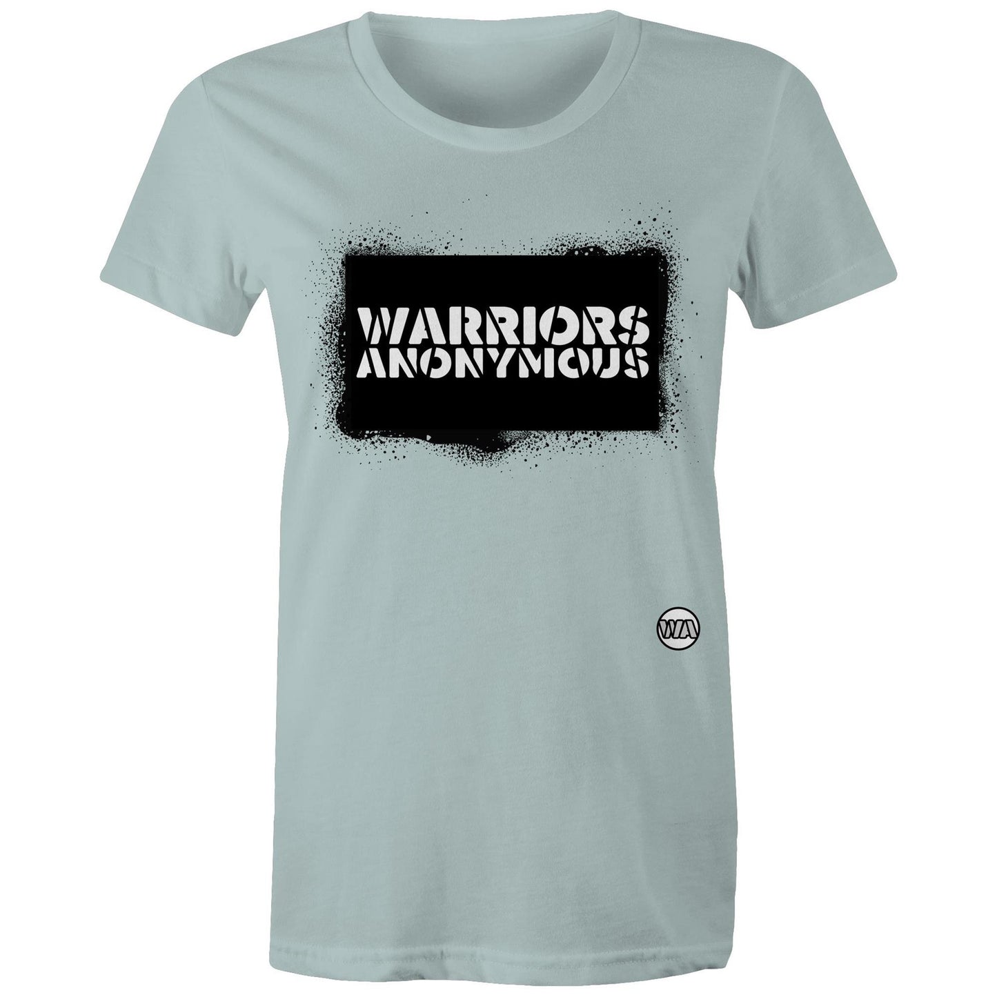 (Black) Spray Paint Women's Tee