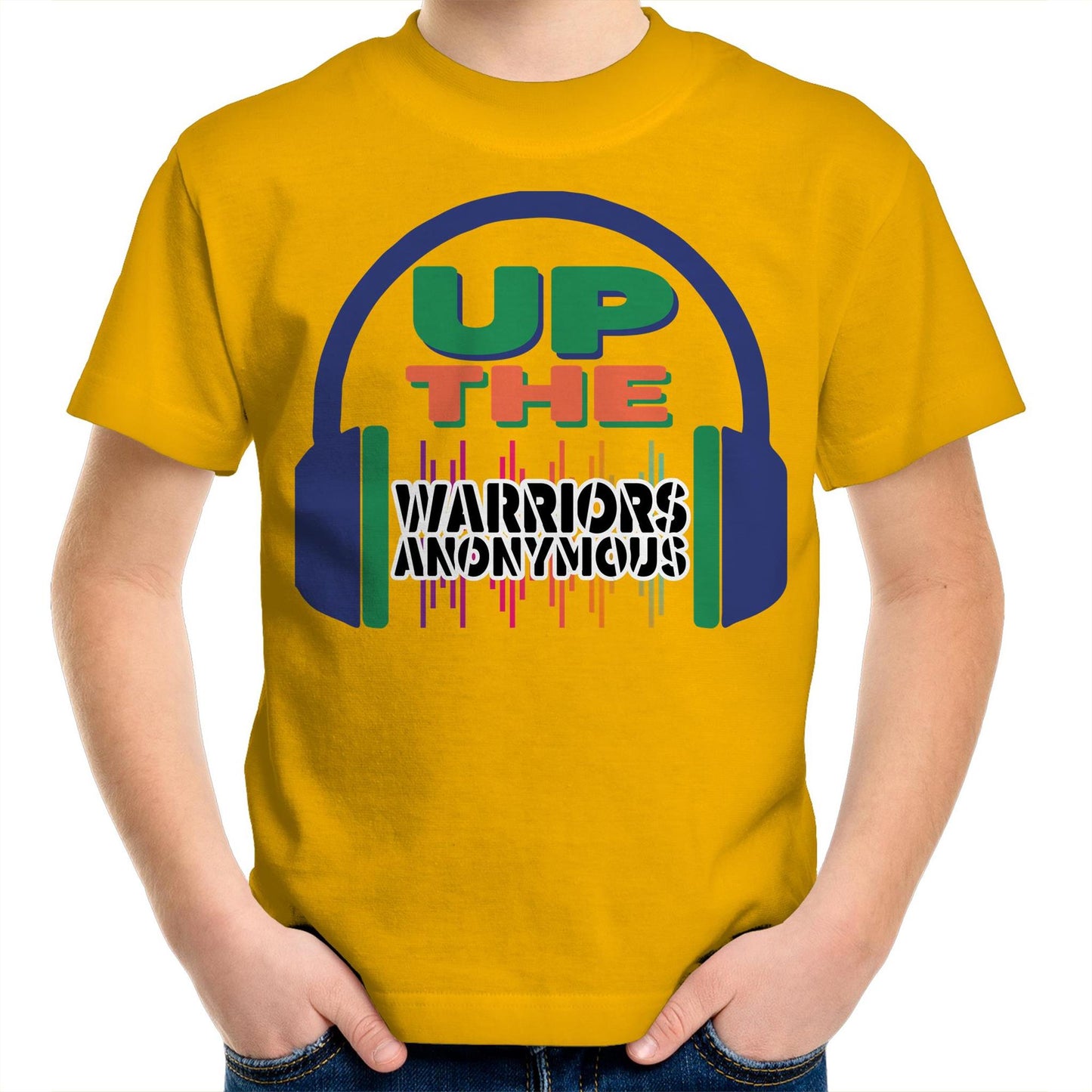 'Up The Warriors Anonymous' Kids Tee