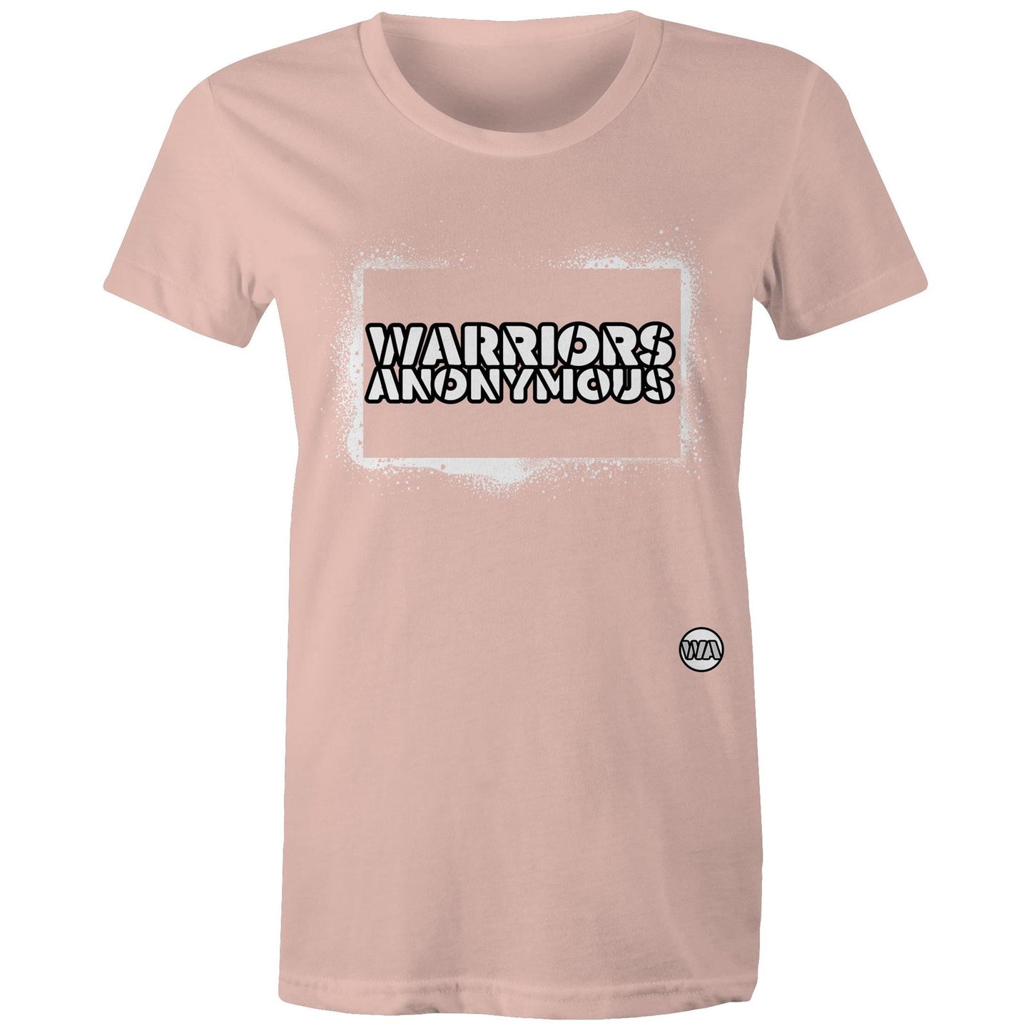 (White) Spray Paint Women's Tee