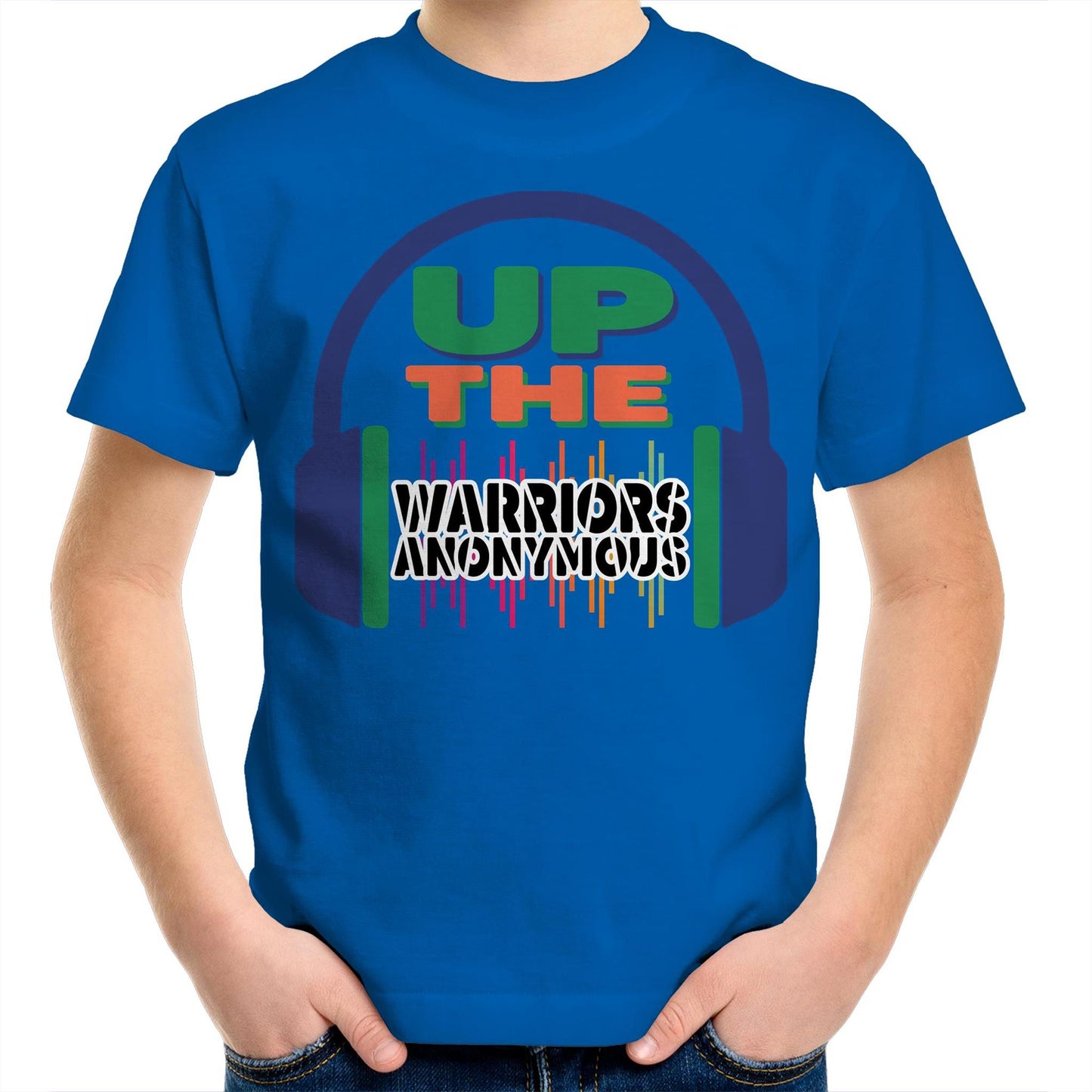 'Up The Warriors Anonymous' Kids Tee