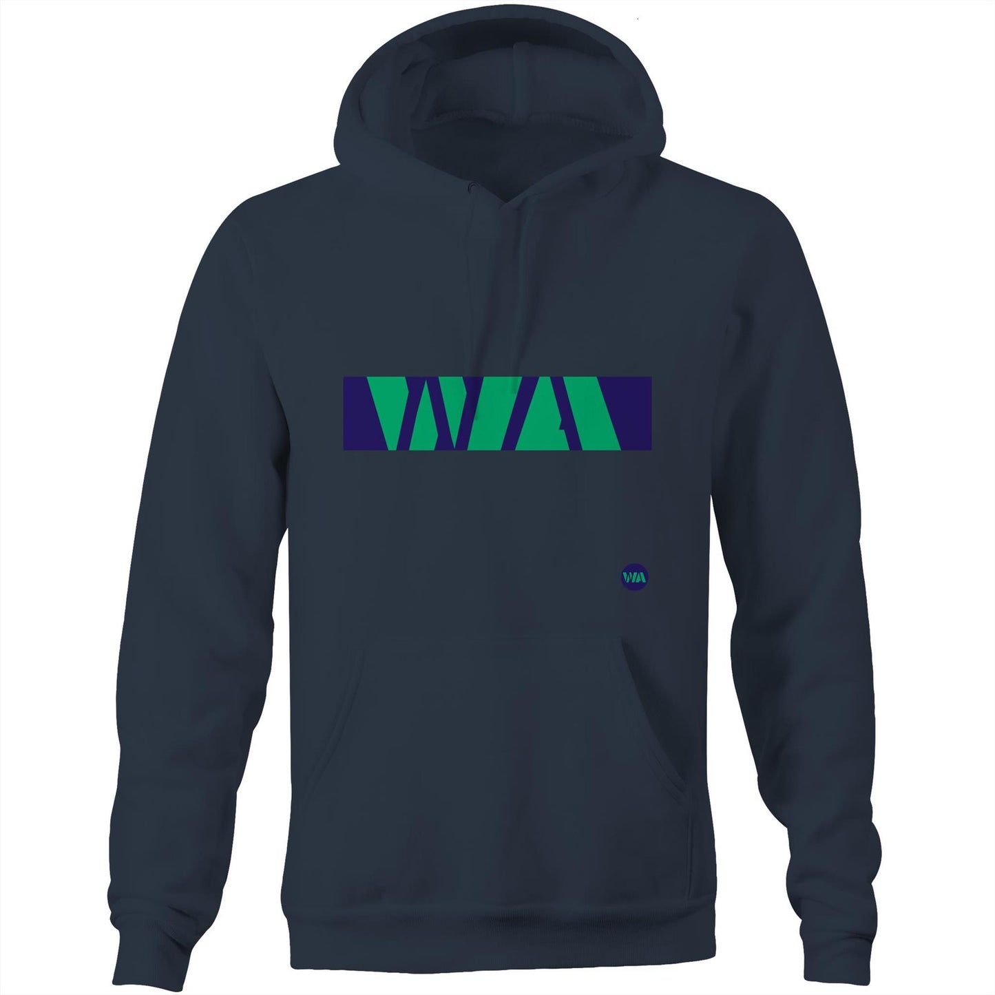 WA Stripe Pocket Hoodie