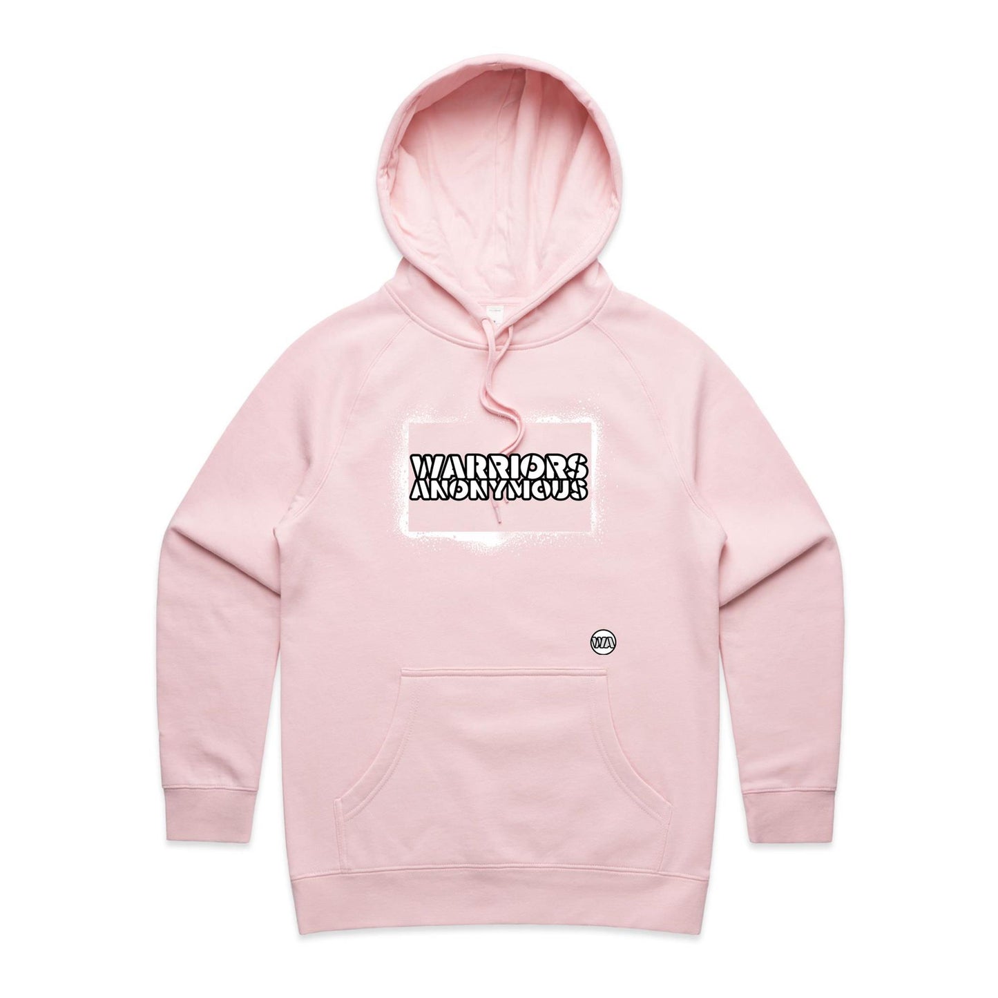 (White) Spray Paint Women's Hoodie