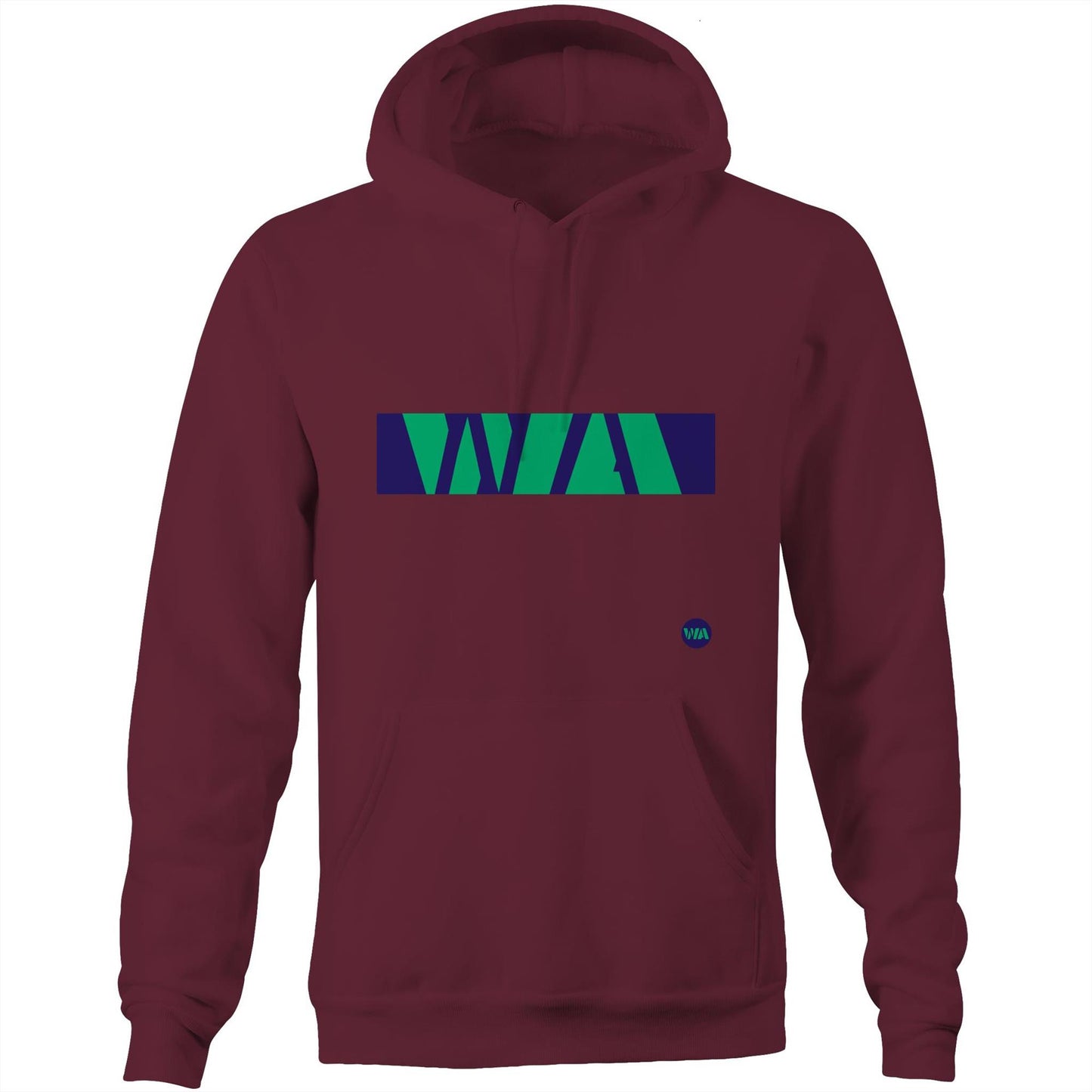 WA Stripe Pocket Hoodie