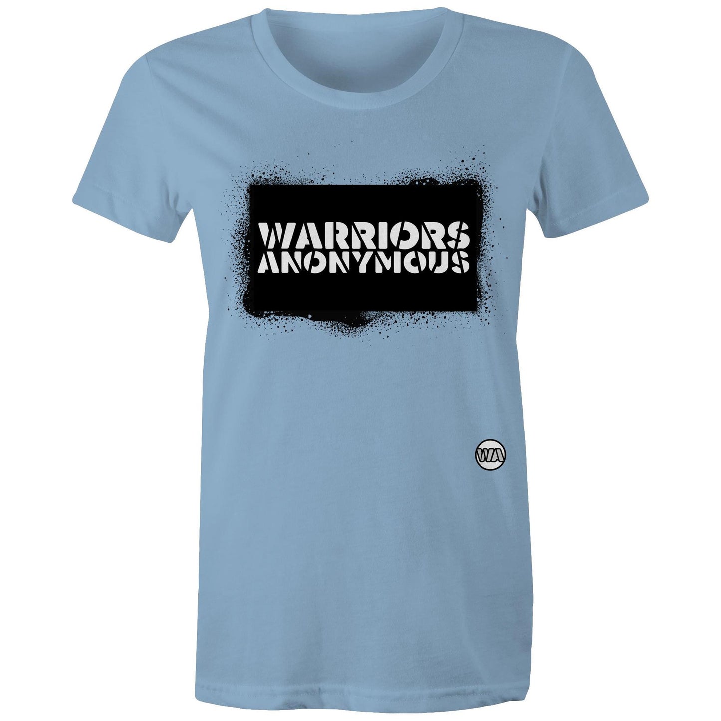 (Black) Spray Paint Women's Tee