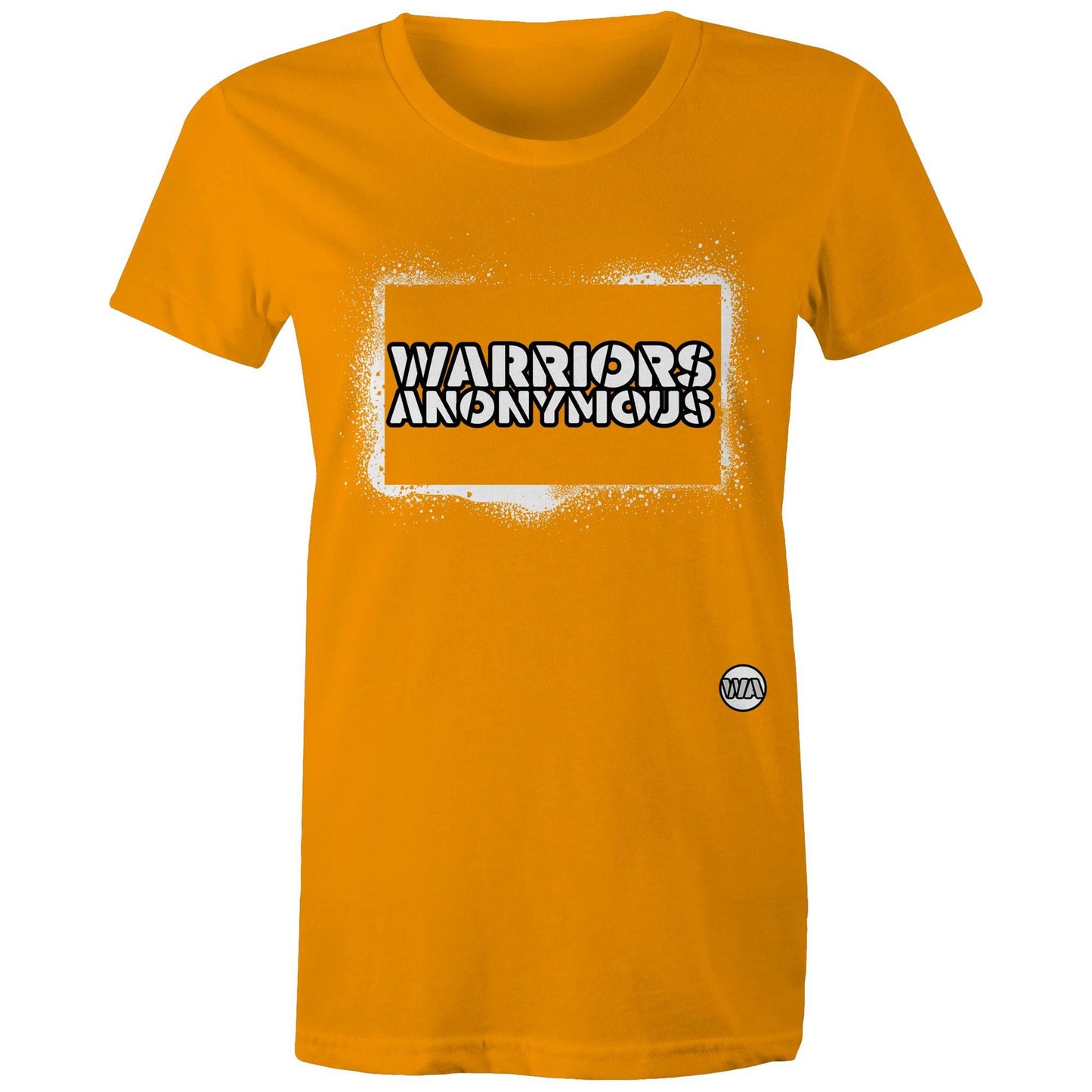 (White) Spray Paint Women's Tee