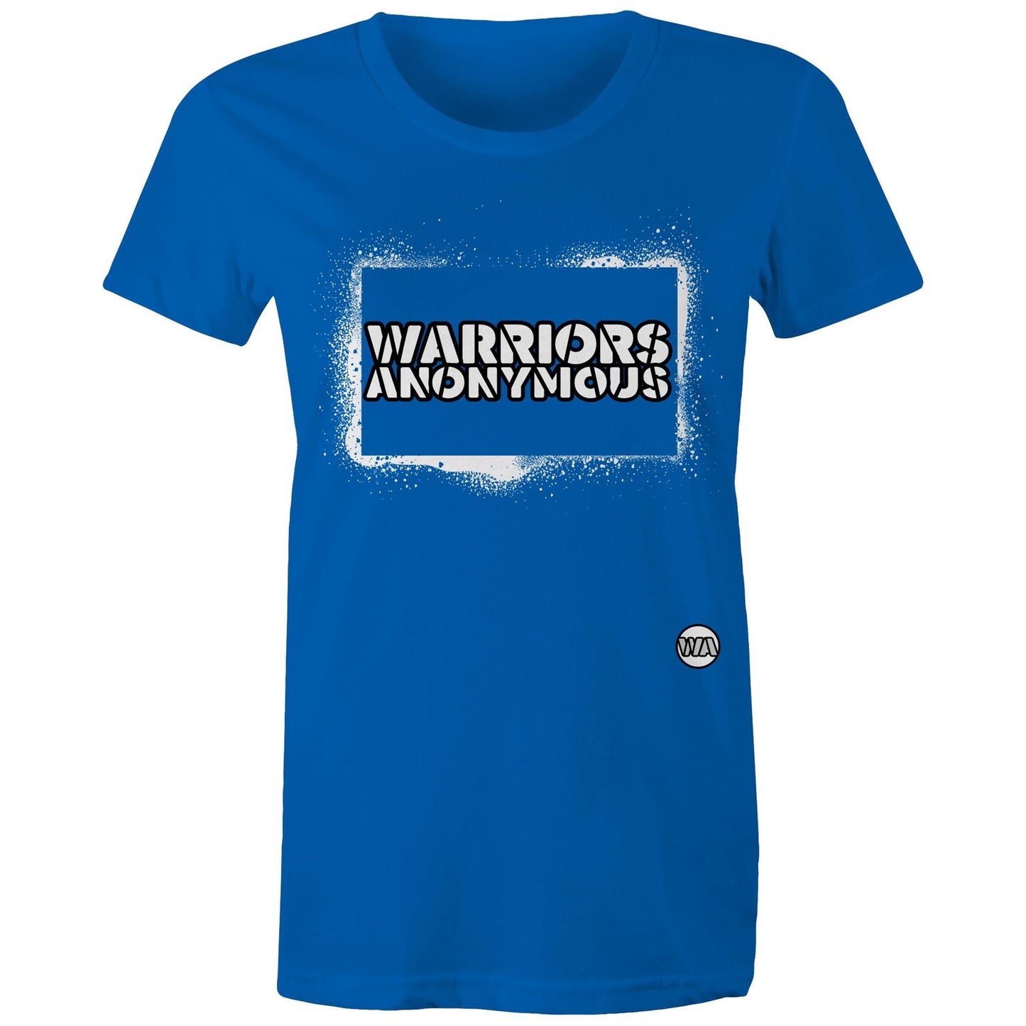 (White) Spray Paint Women's Tee