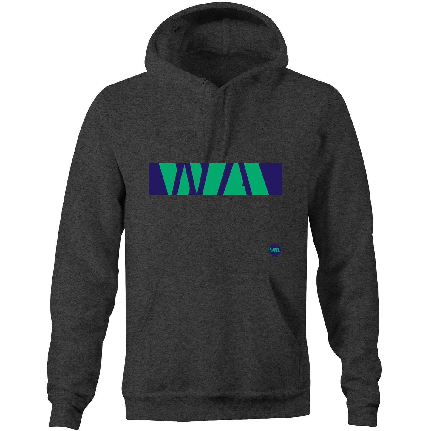 WA Stripe Pocket Hoodie
