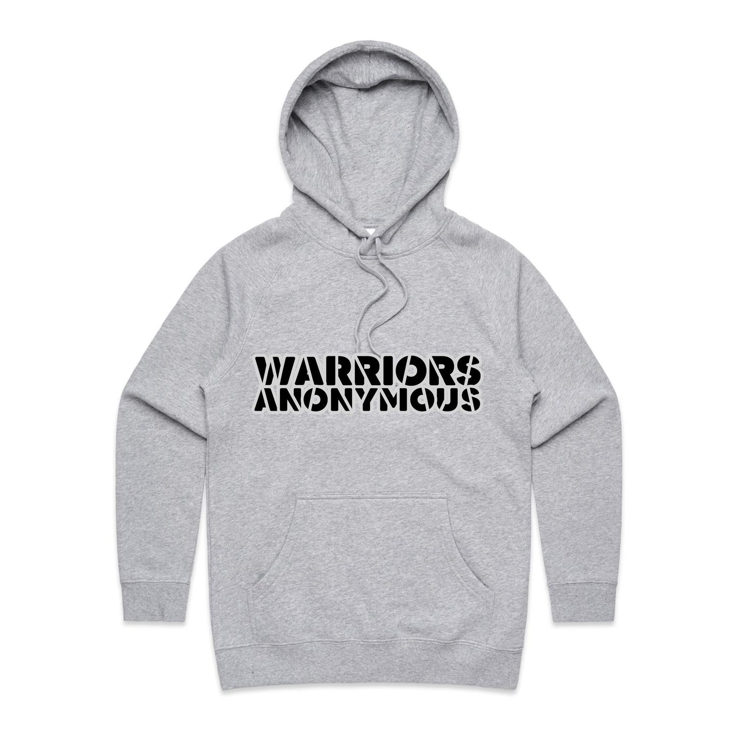 (Black) Warriors Anonymous Women's Hoodie