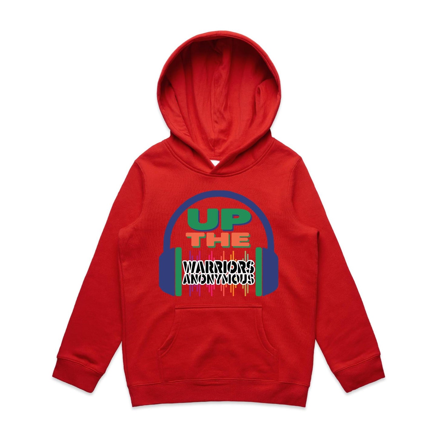 'Up The Warriors Anonymous' Youth Hoodie