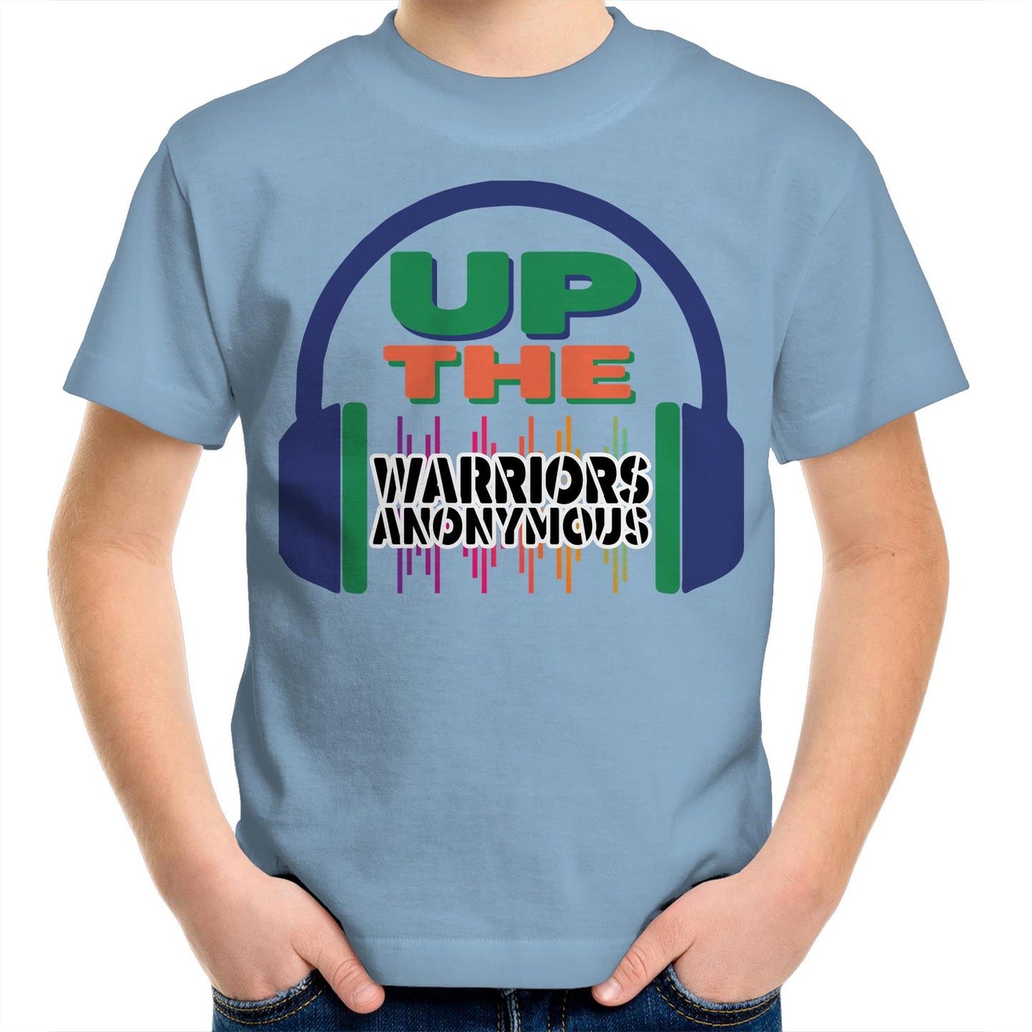 'Up The Warriors Anonymous' Kids Tee
