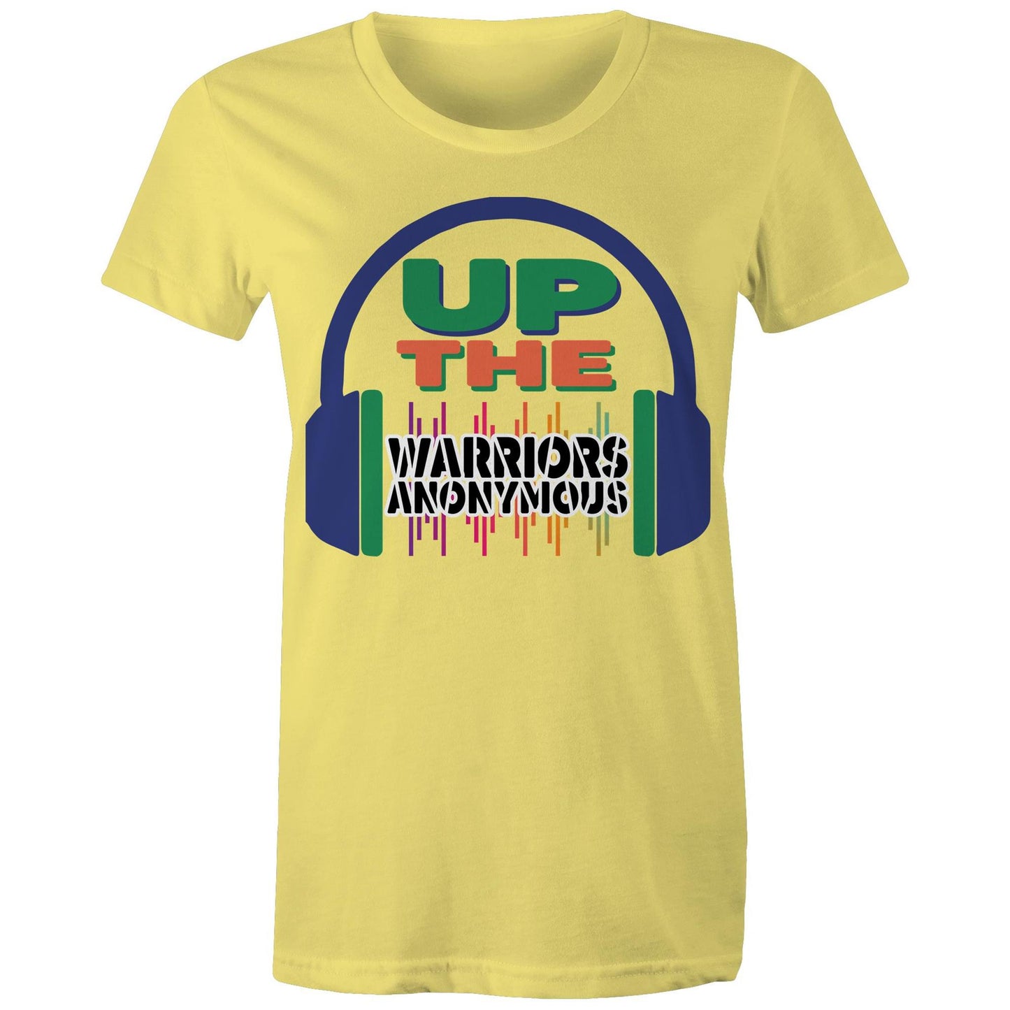 'Up The Warriors Anonymous' Women's Tee