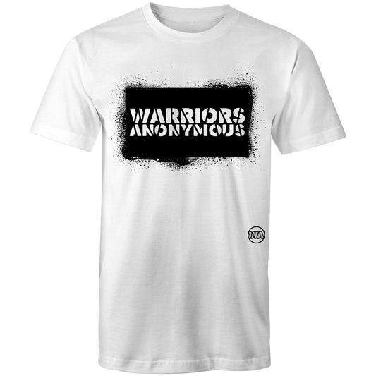 (Black) Spray Paint Mens Tee
