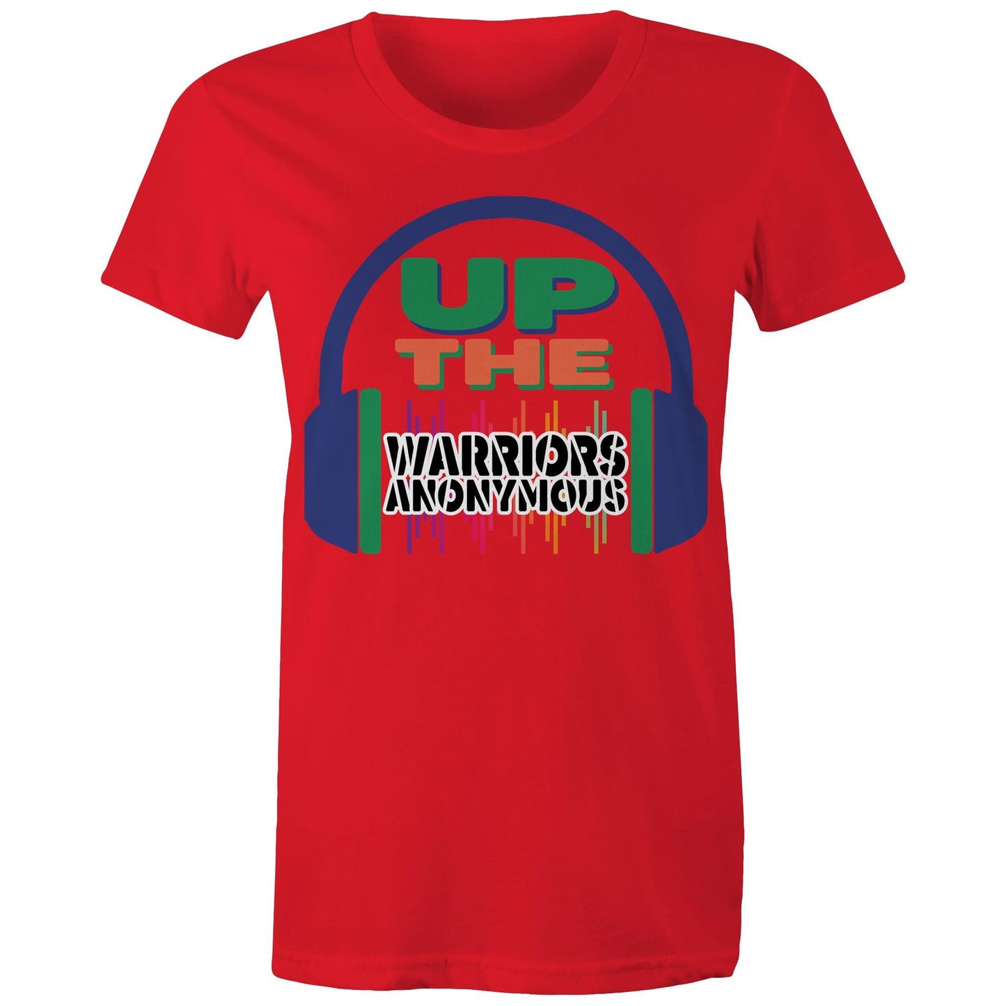'Up The Warriors Anonymous' Women's Tee