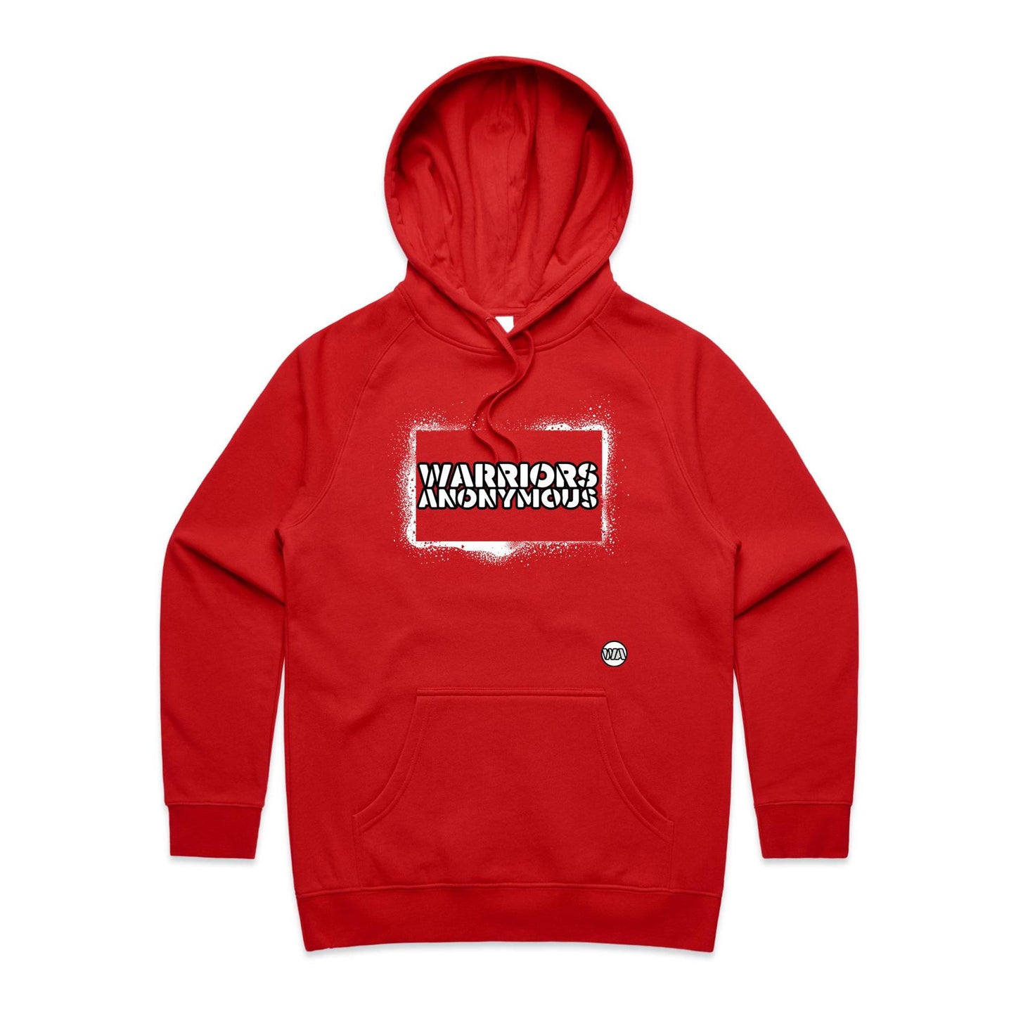 (White) Spray Paint Women's Hoodie