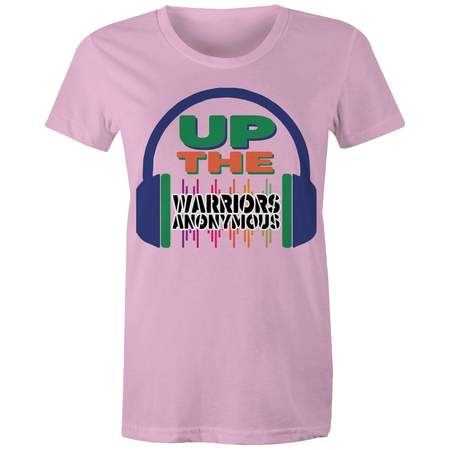 'Up The Warriors Anonymous' Women's Tee