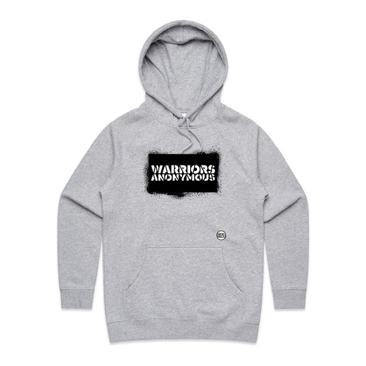 (Black) Spray Paint Women's Hoodie