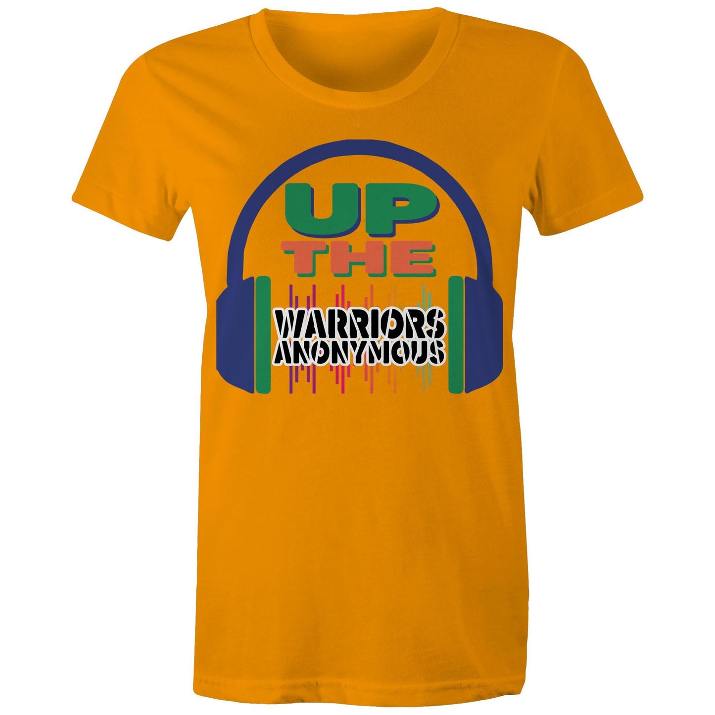 'Up The Warriors Anonymous' Women's Tee