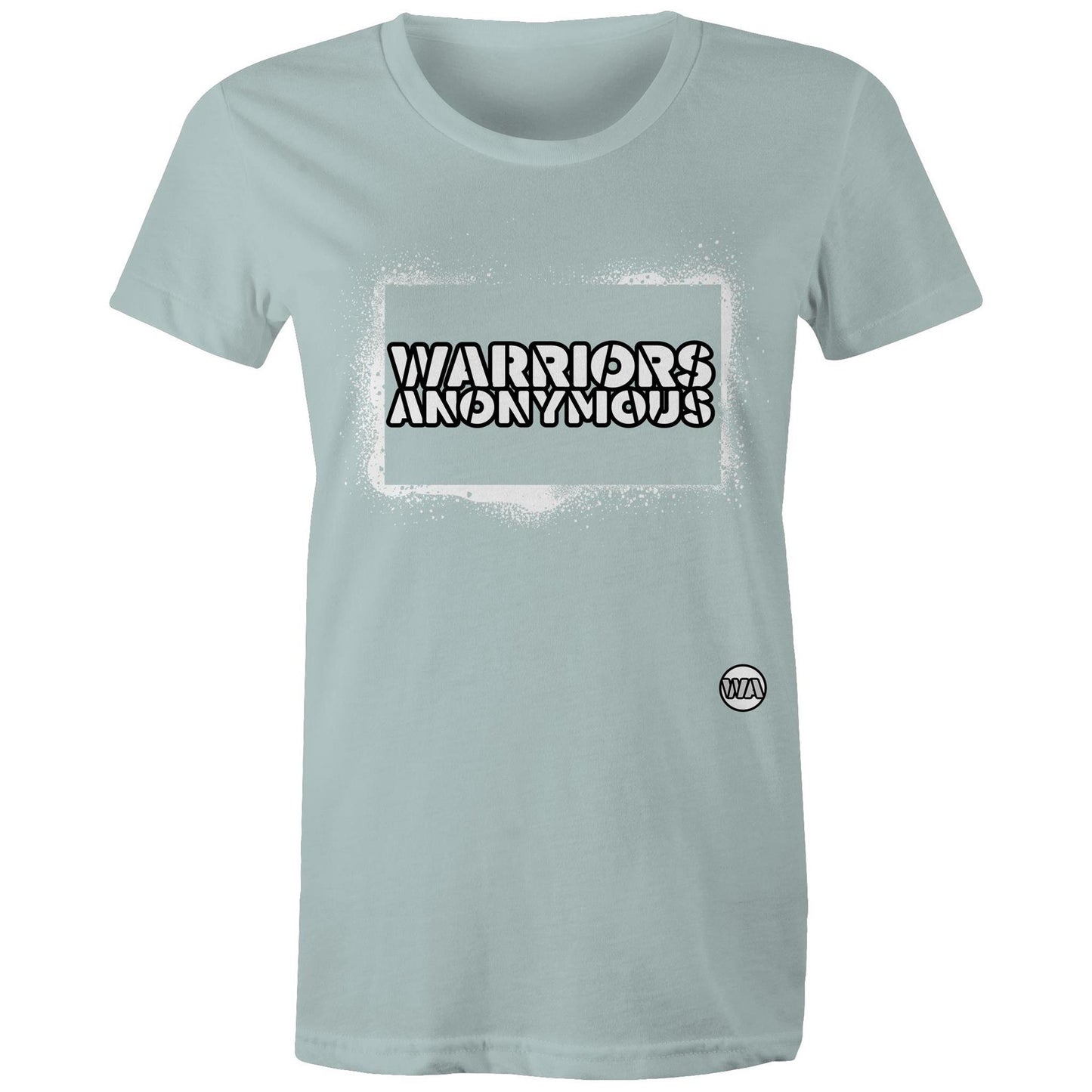 (White) Spray Paint Women's Tee