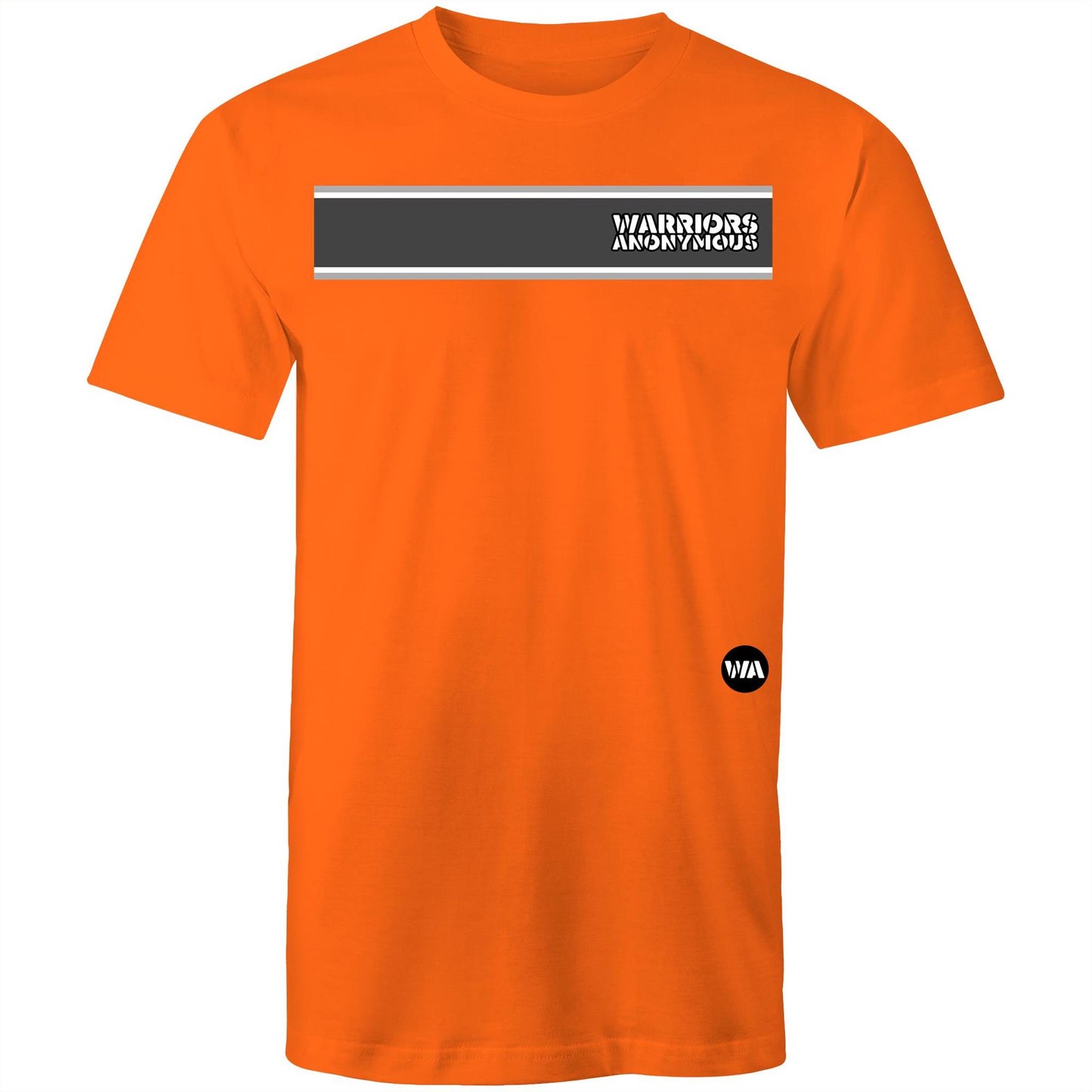 Warriors Anonymous Striped Men's Tee (light colours)