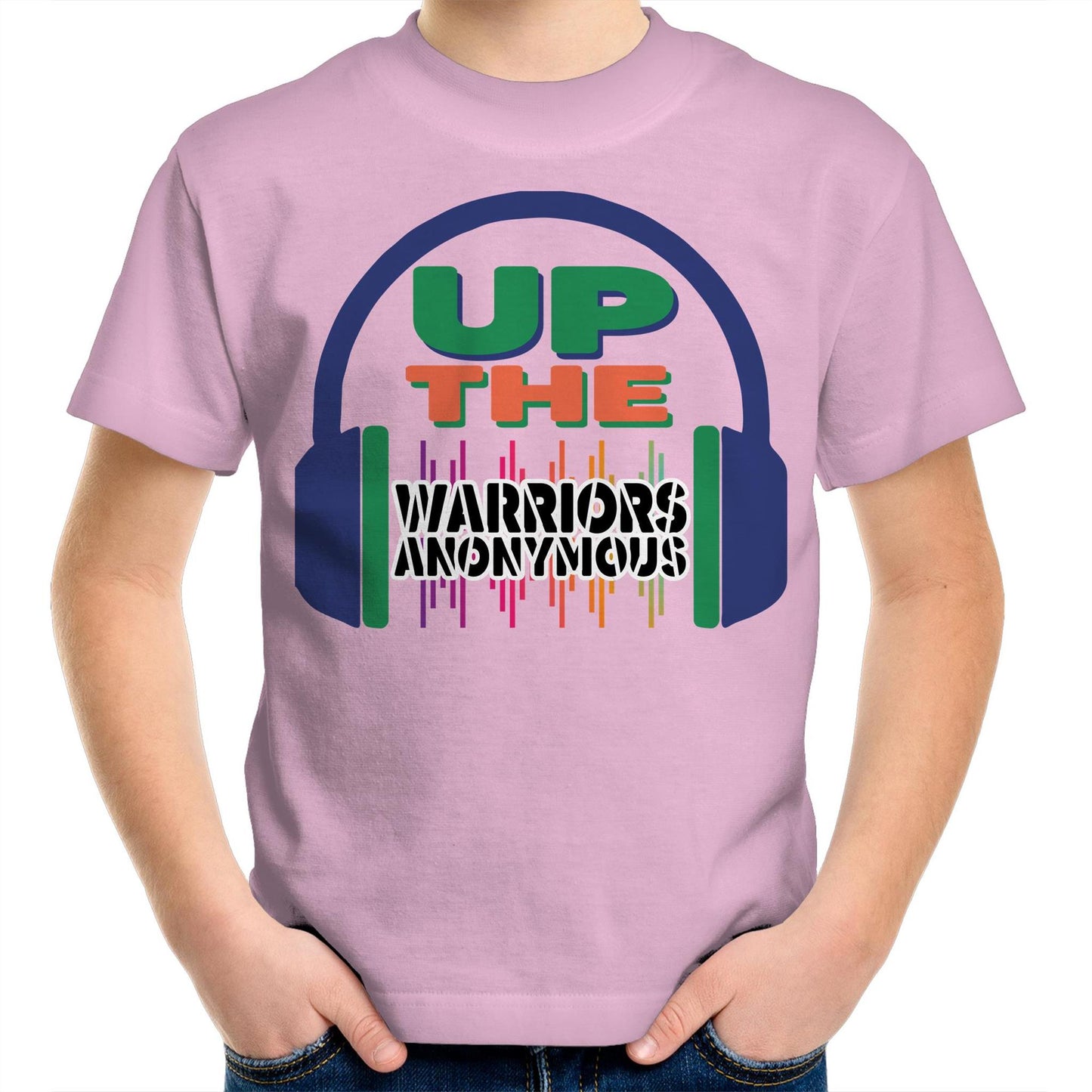 'Up The Warriors Anonymous' Kids Tee