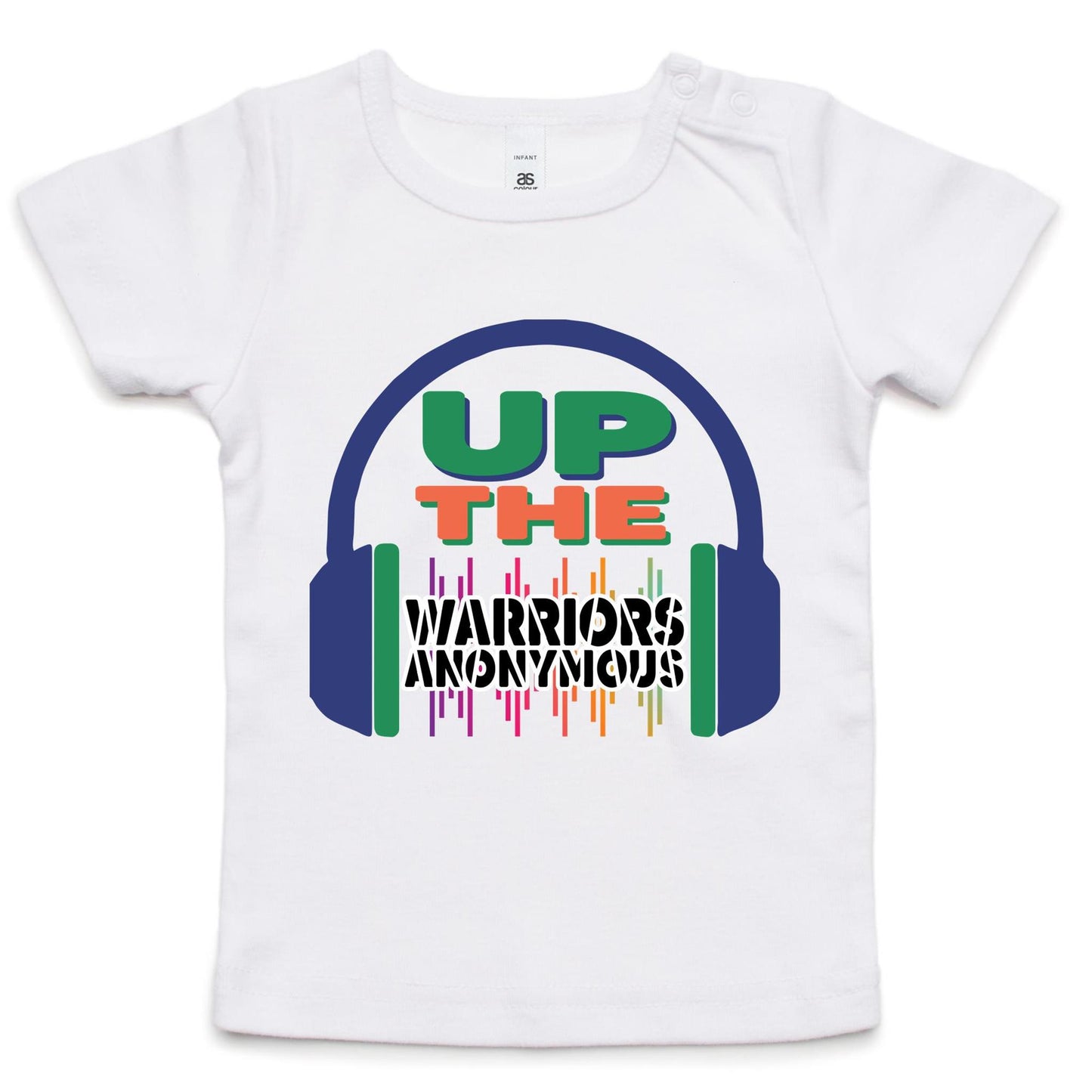 'Up The Warriors Anonymous' Infant Wee Tee
