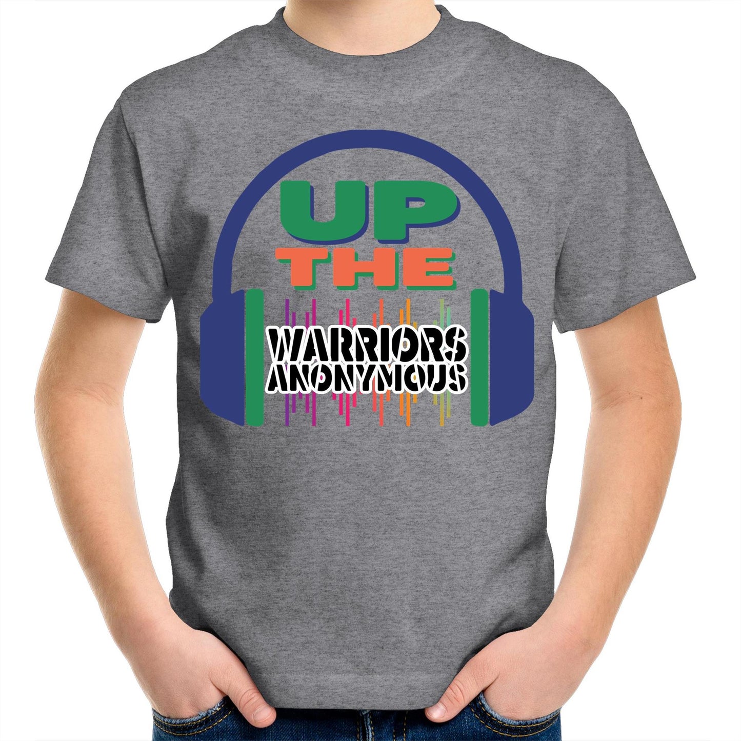 'Up The Warriors Anonymous' Kids Tee