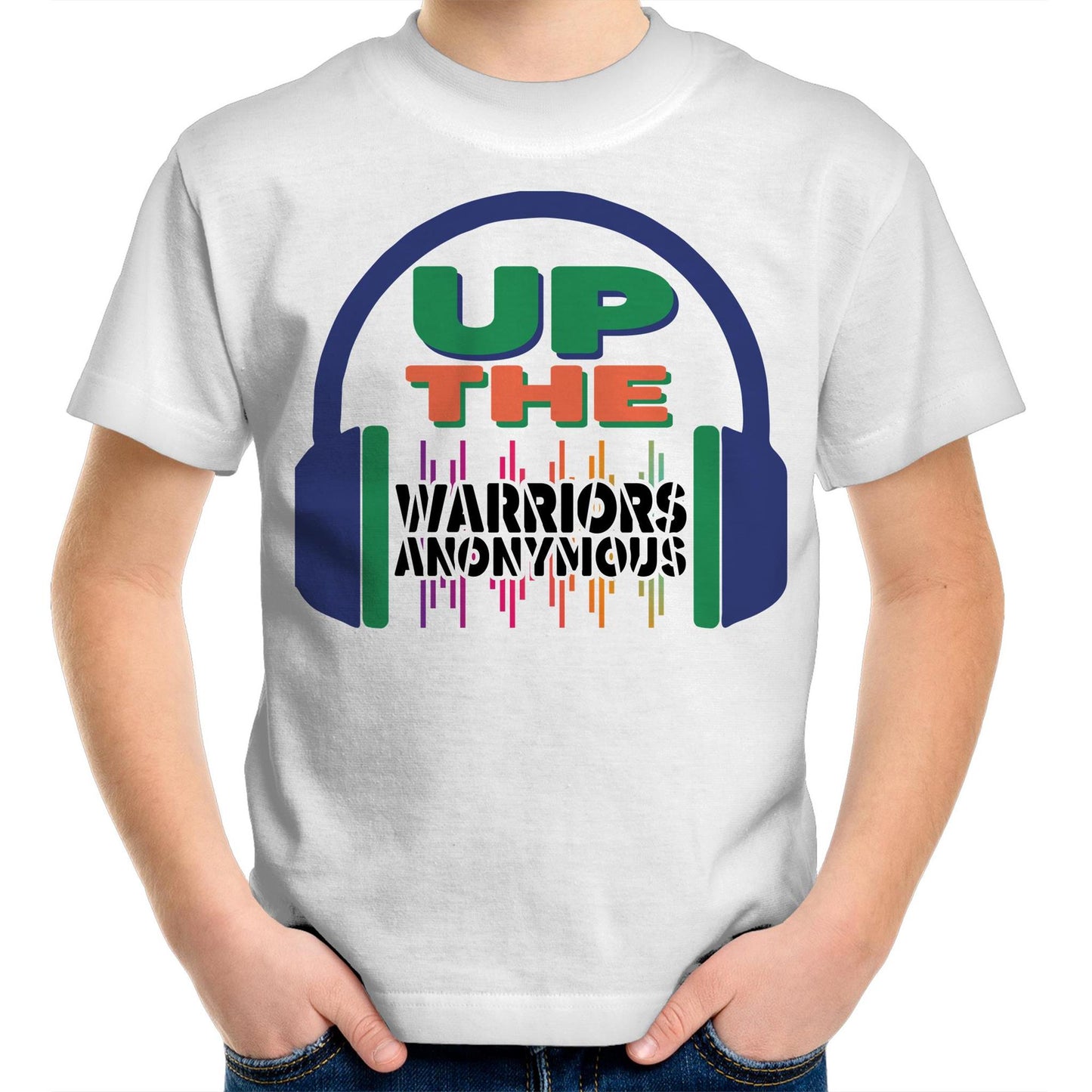 'Up The Warriors Anonymous' Kids Tee