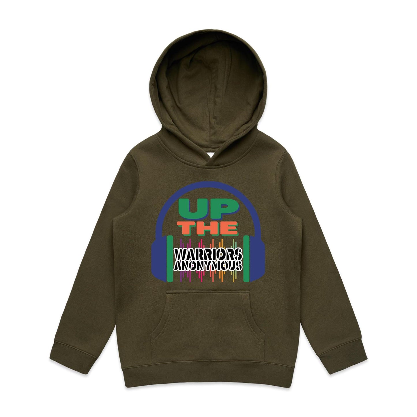 'Up The Warriors Anonymous' Youth Hoodie