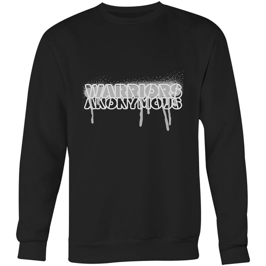 Spray Mark Crew Sweatshirt (Dark Colours)