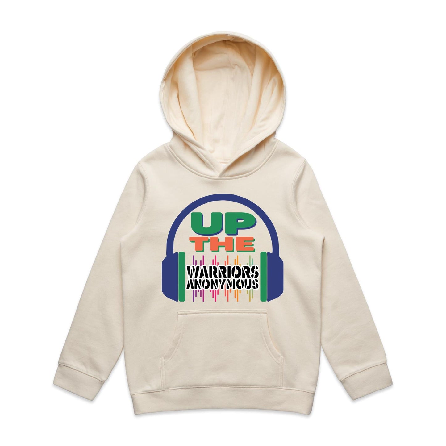'Up The Warriors Anonymous' Youth Hoodie