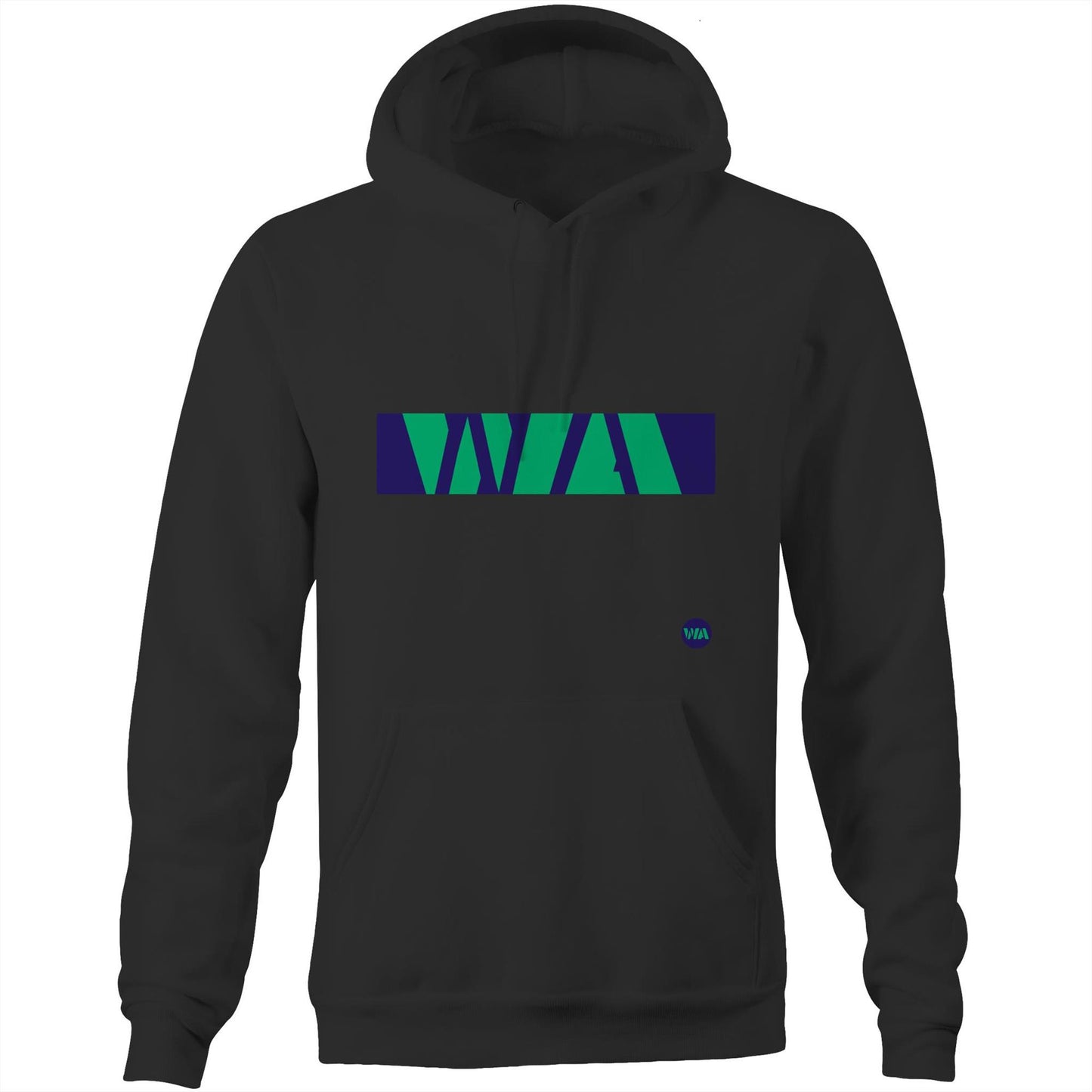 WA Stripe Pocket Hoodie