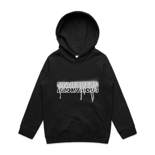 Spray Mark Youth Hoodie (Dark Colours)