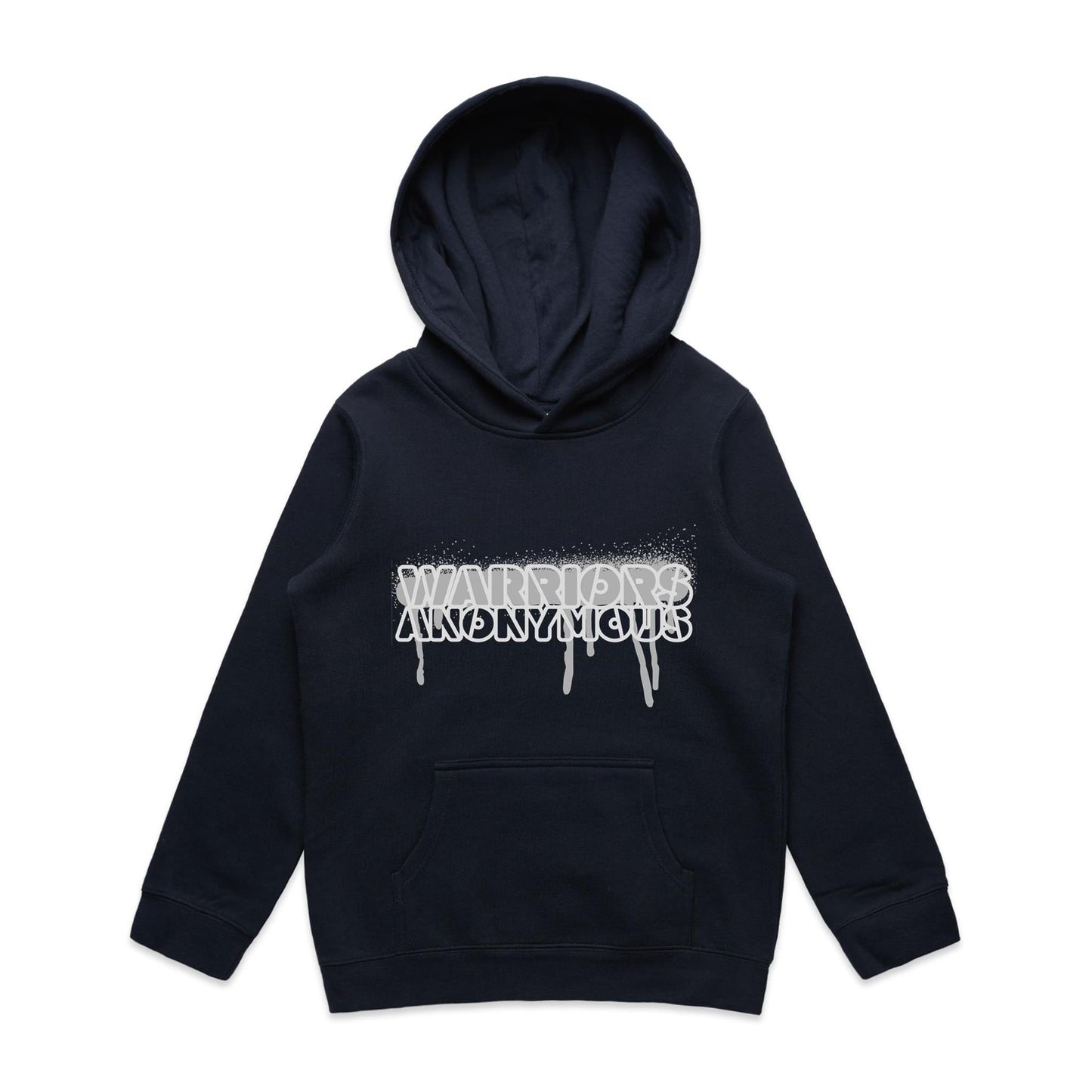 Spray Mark Youth Hoodie (Dark Colours)