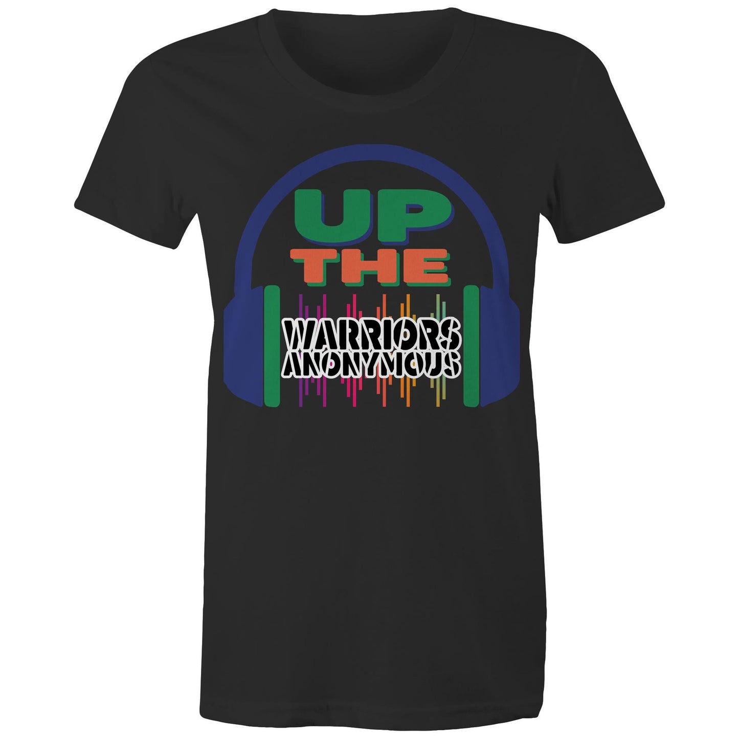 'Up The Warriors Anonymous' Women's Tee