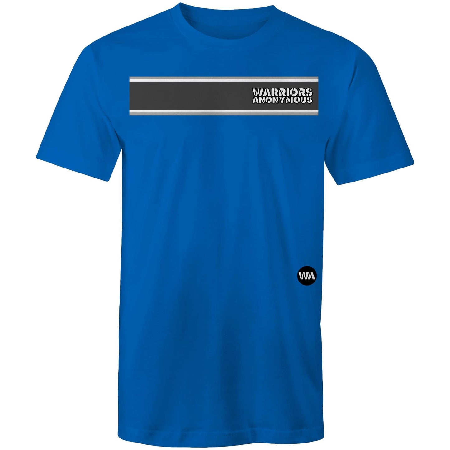 Warriors Anonymous Striped Men's Tee (light colours)