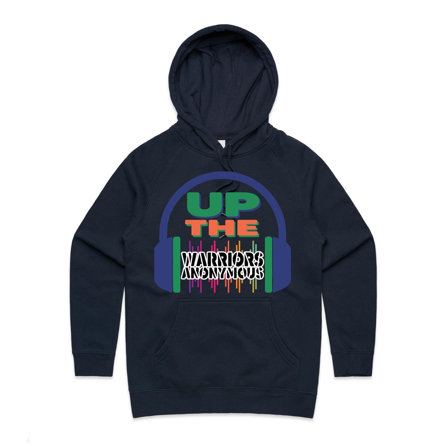 'Up The Warriors Anonymous' Women's Hoodie