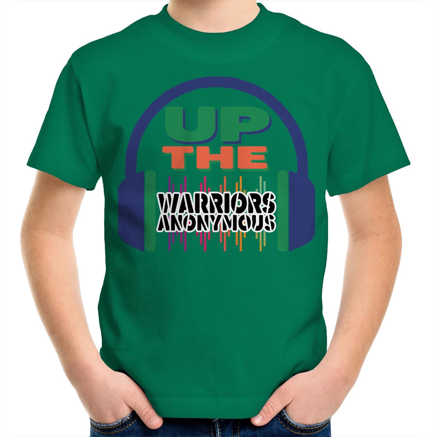 'Up The Warriors Anonymous' Kids Tee