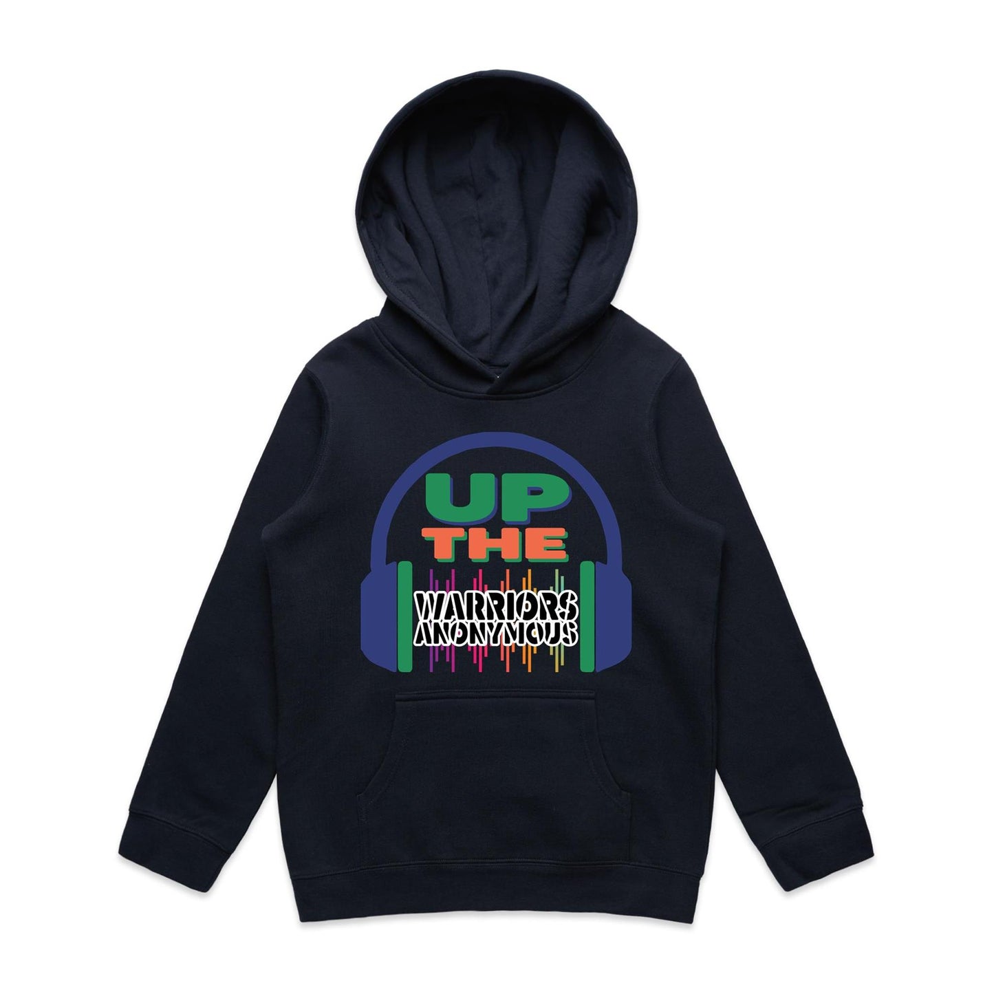 'Up The Warriors Anonymous' Youth Hoodie