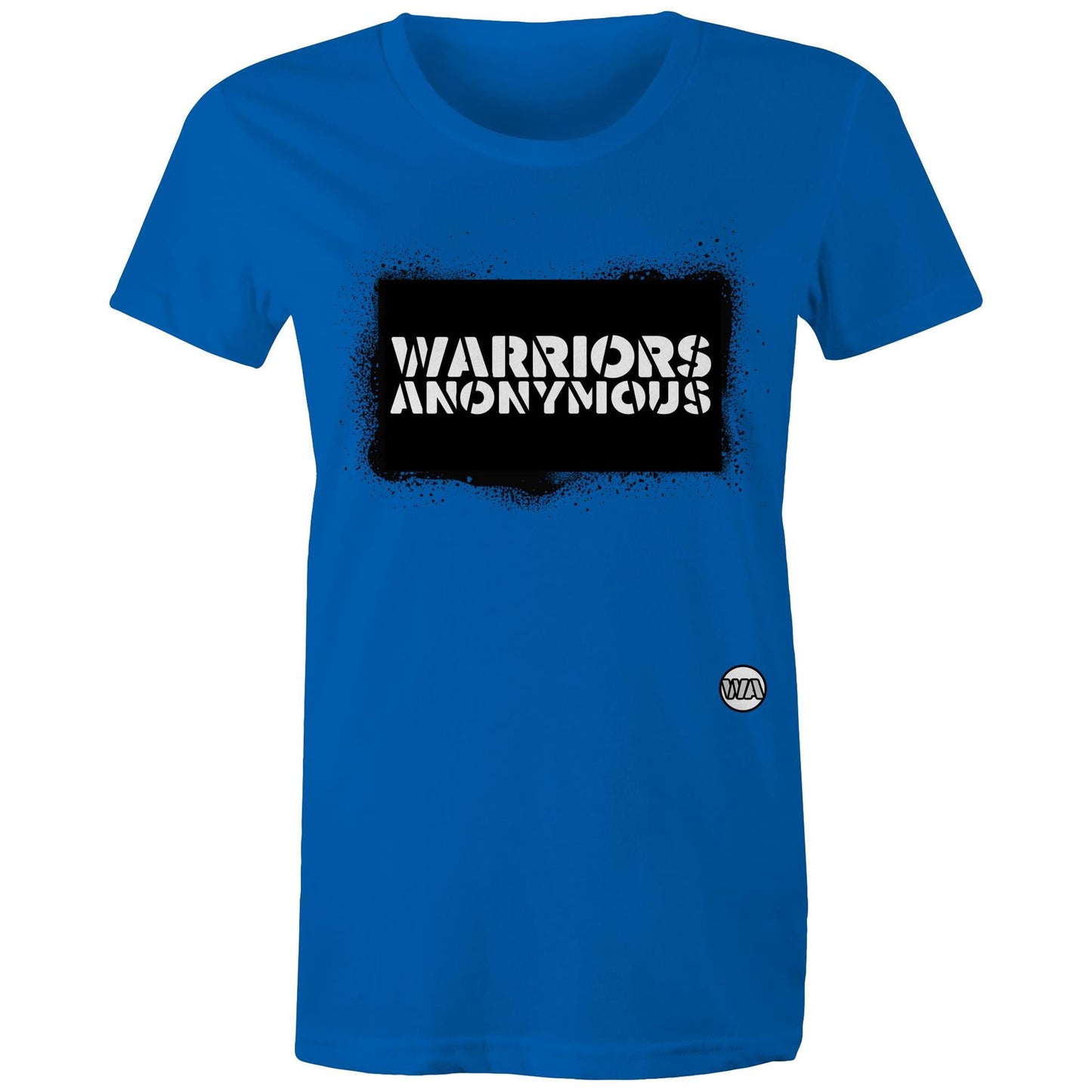 (Black) Spray Paint Women's Tee